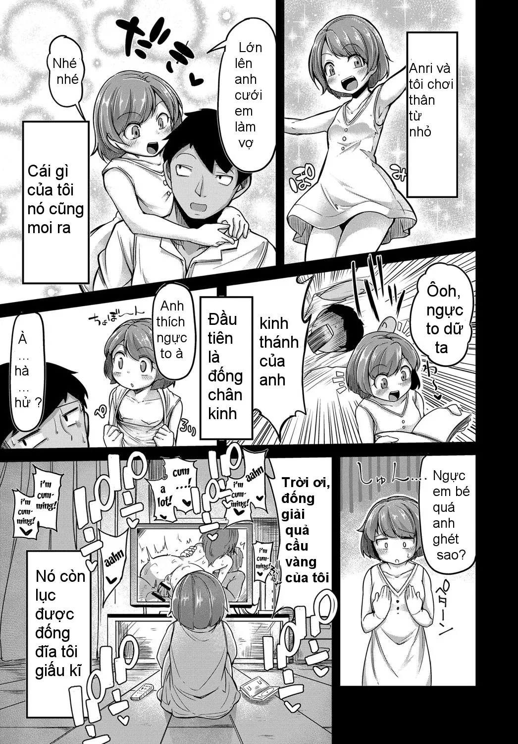 HentaiVN.net - Ảnh 6 - Sodacchatte Ookikunatte [育っちゃって♥大きくなって] - Chap 2