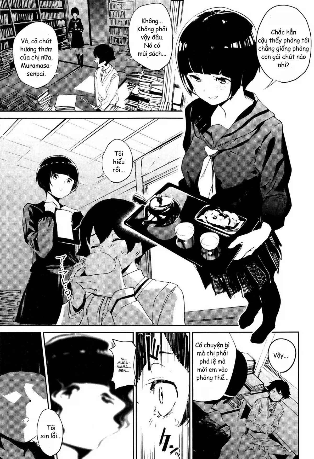 HentaiVN.net - Ảnh 4 - Muramasa-senpai no Suki ga Omoi (Eromanga-sensei) - Chap 1