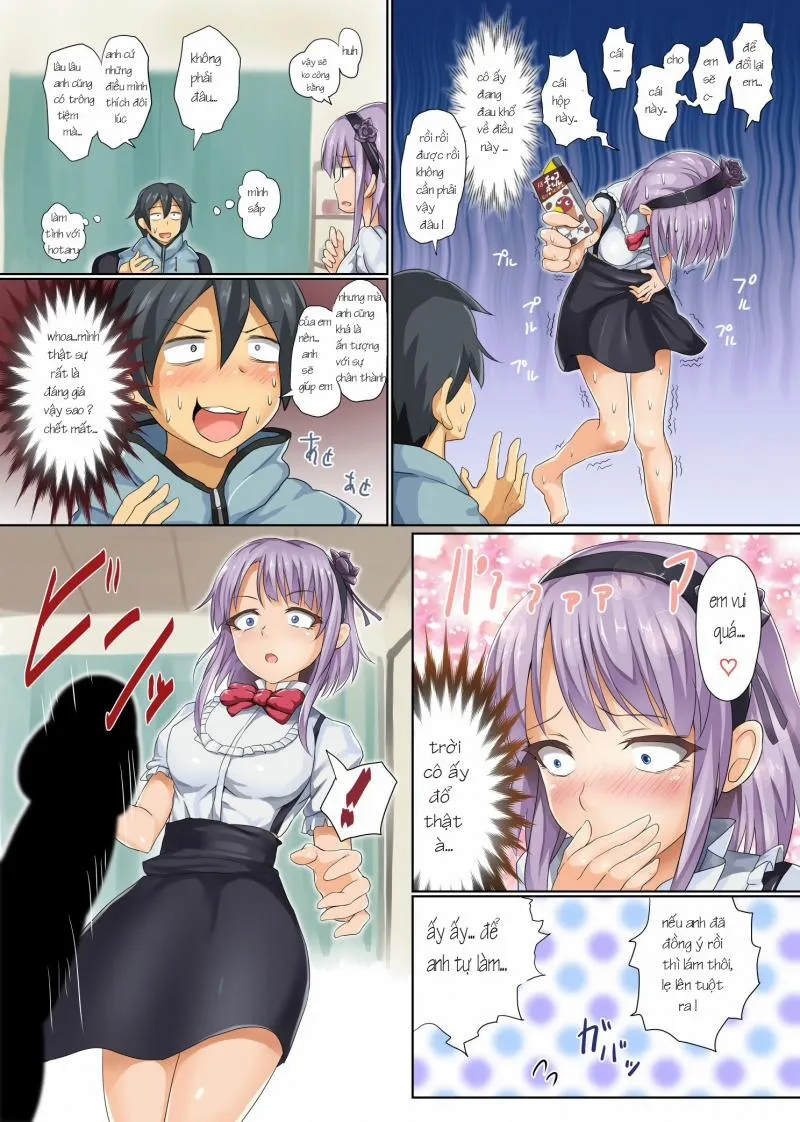 HentaiVN.net - Ảnh 7 - Seika No Musume Daga, Shikashi Hentai (Dagashi Kashi) - Chap 1