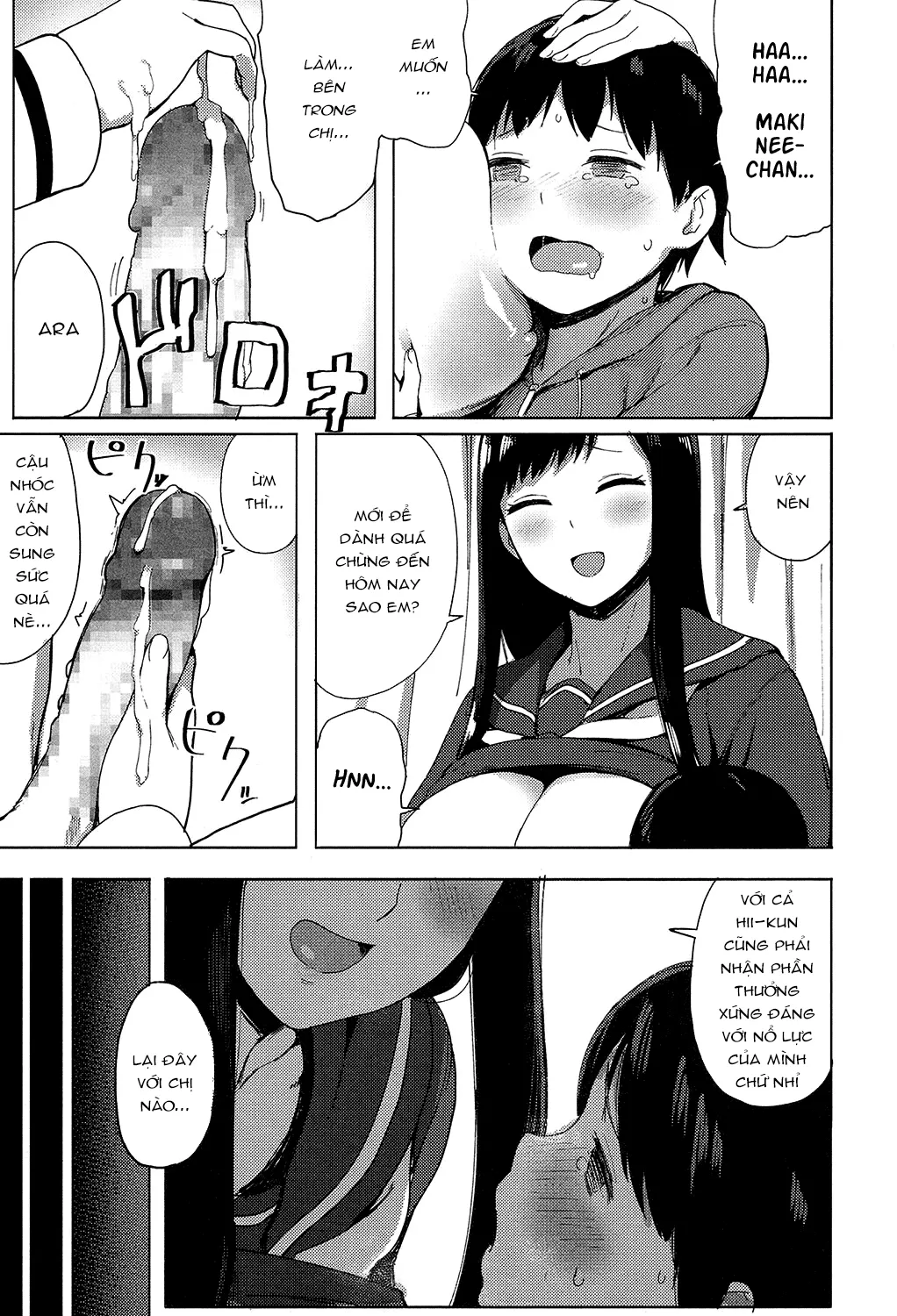 HentaiVN.net - Ảnh 13 - Ane Suki! [I Love my Big Sis!; Yêu Chị!] - Chap 1