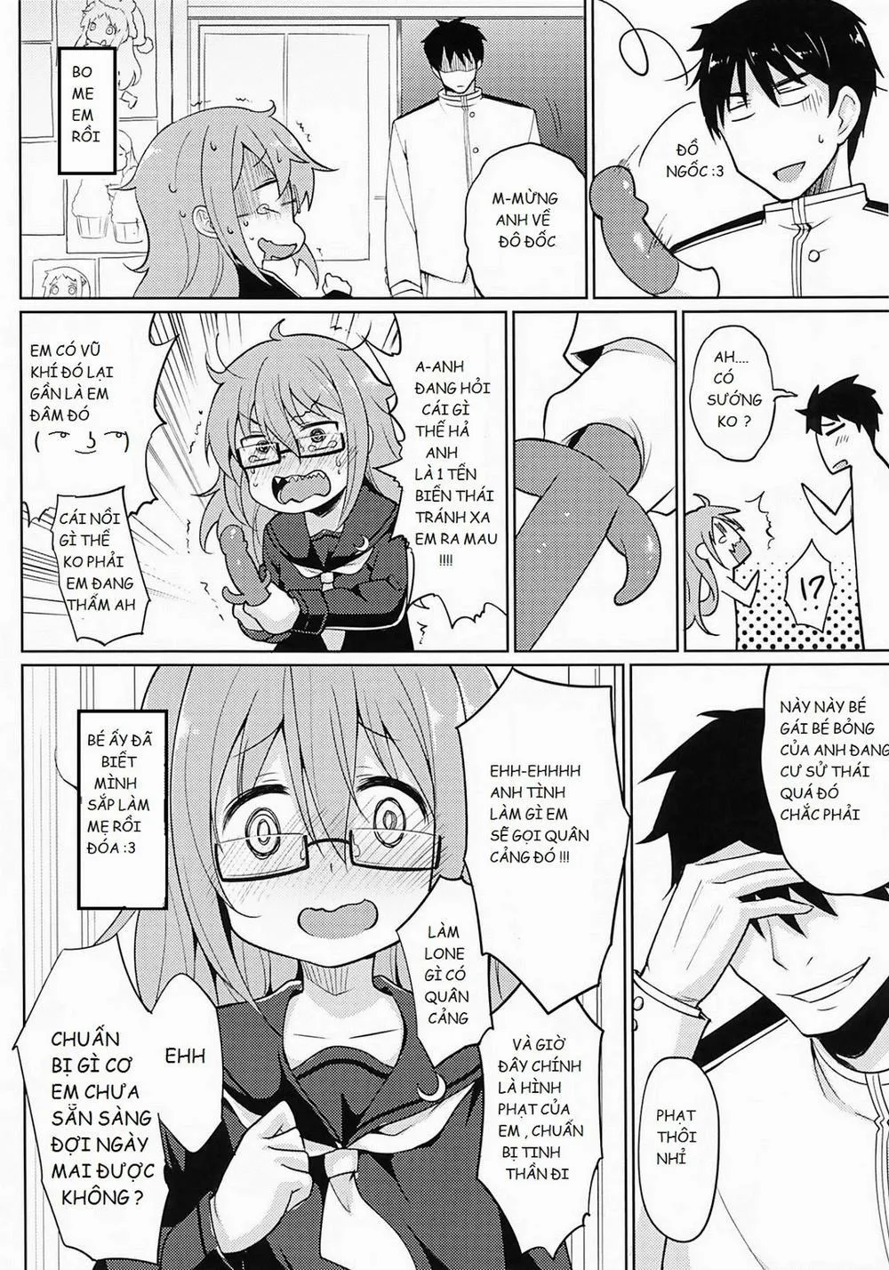 HentaiVN.net - Ảnh 10 - Mochizuki Nyan Nyan (Kantai Collection) - Chap 1