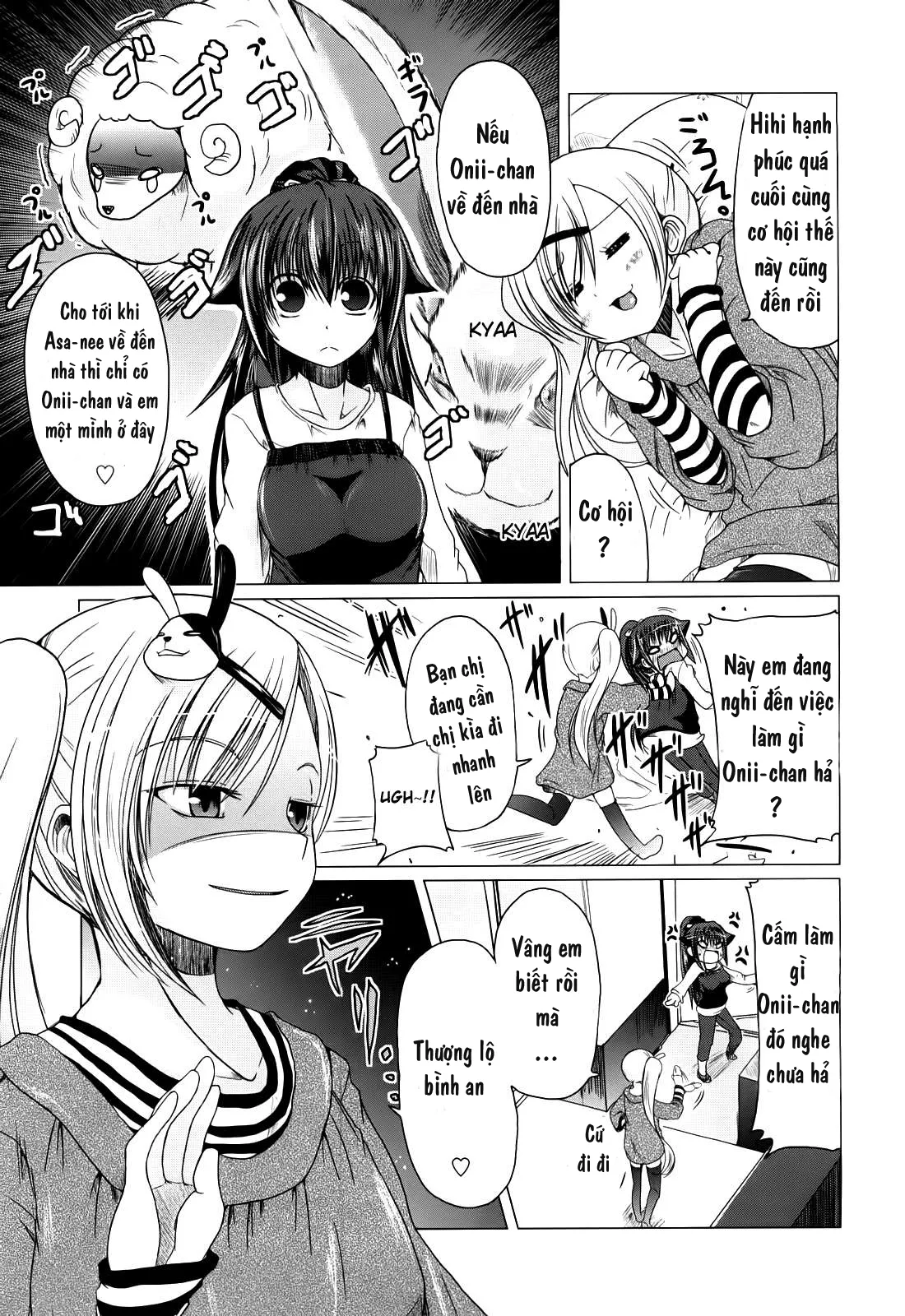 HentaiVN.net - Ảnh 4 - Ani + Imouto = Love - Chap 5