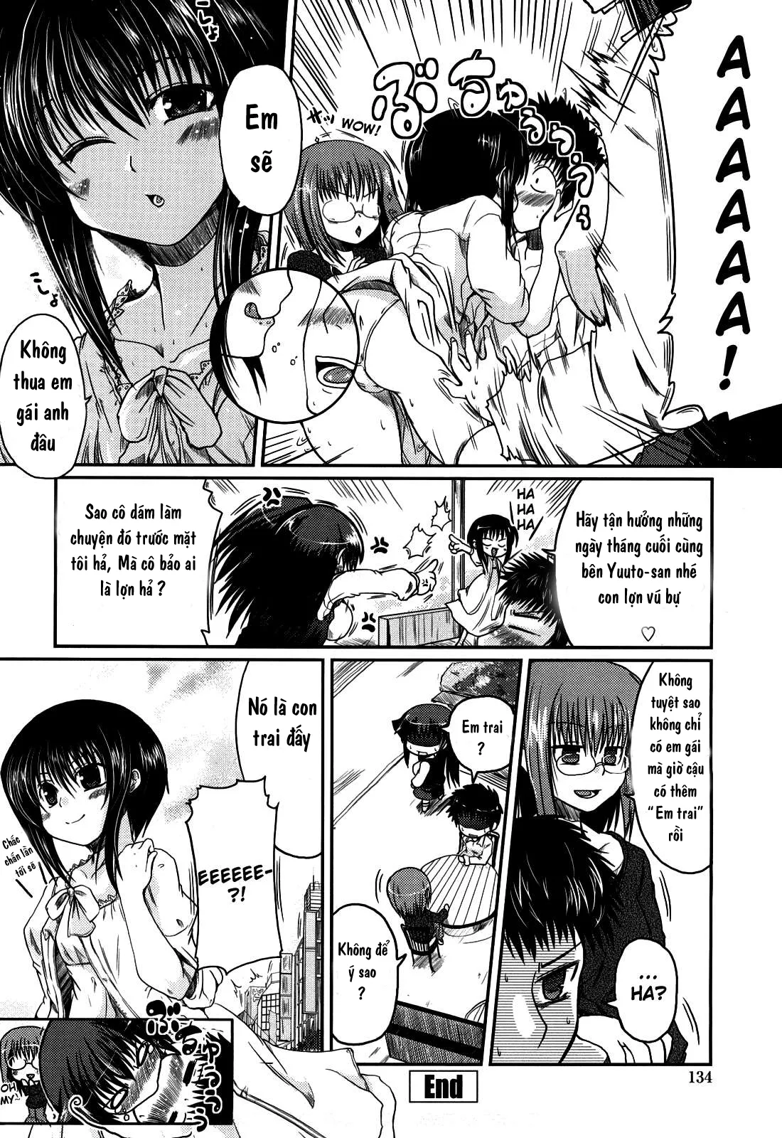 HentaiVN.net - Ảnh 21 - Ani + Imouto = Love - Chap 6