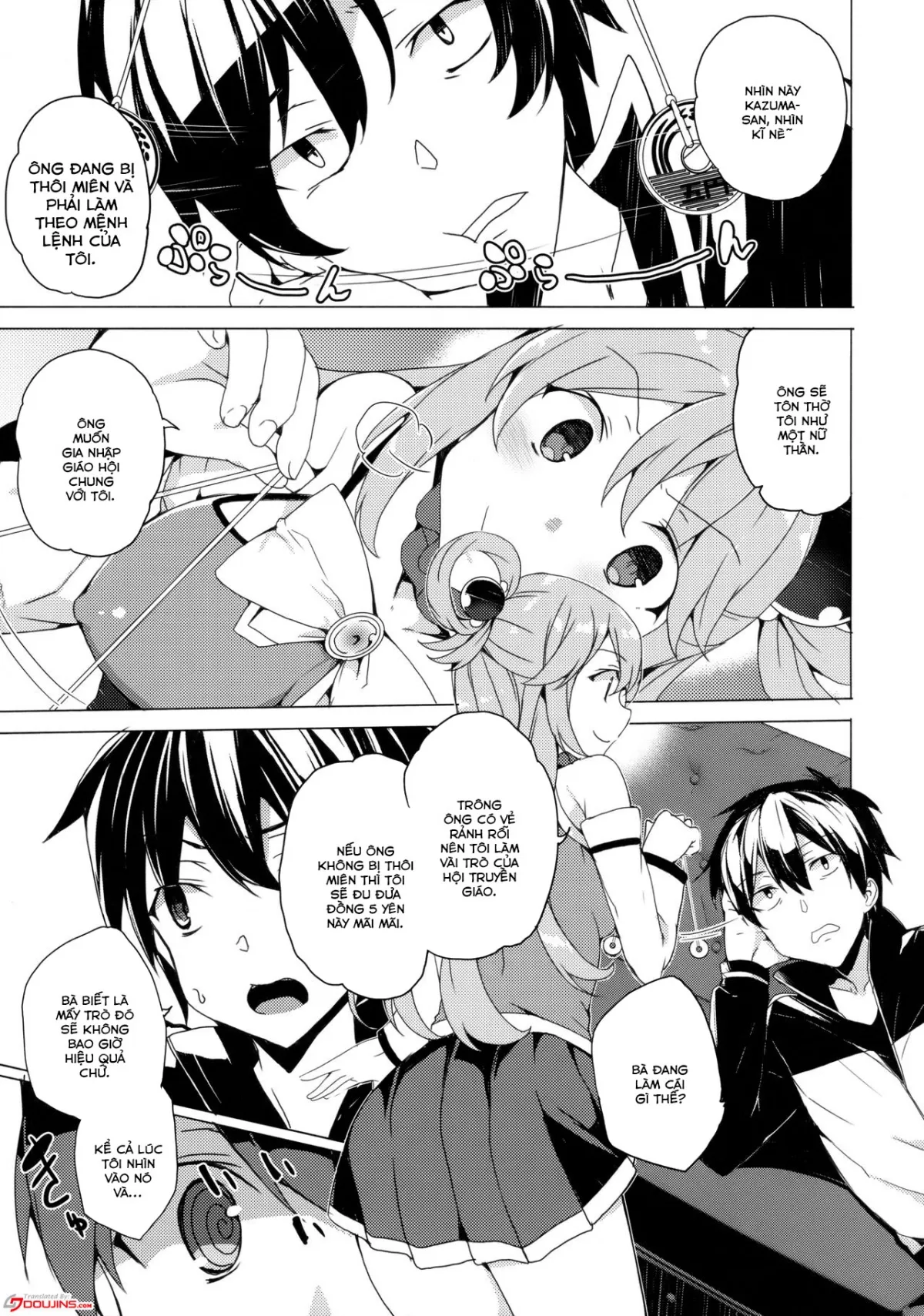 HentaiVN.net - Ảnh 4 - Giáo hội tuyển thành viên [Axis-kyou ni Haitte kudasai ; アクシズ教に入って下さい] - Chap 1