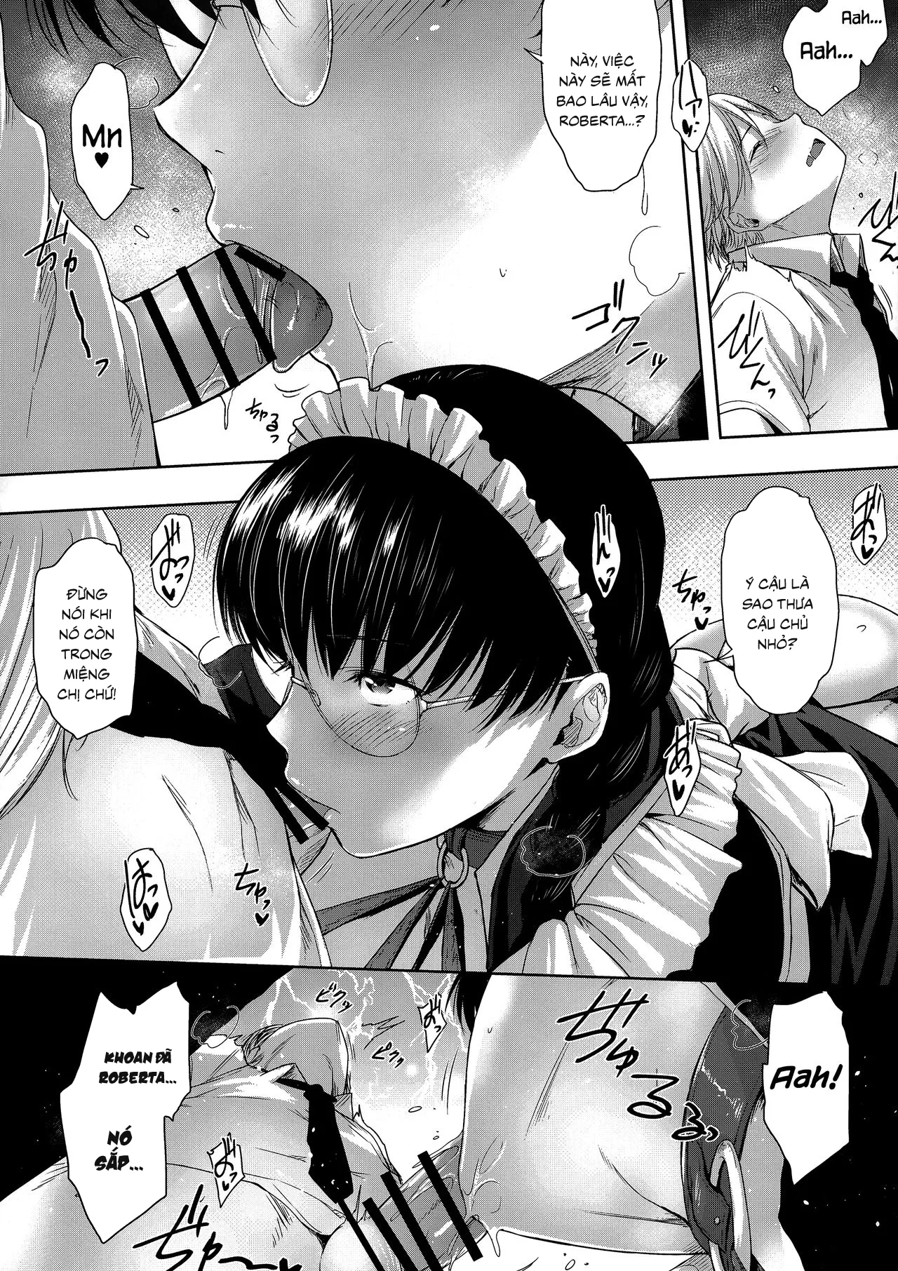 HentaiVN.net - Ảnh 9 - Maid No Tsutome [Blodhound Dog Maid; The Duties of the Bloodhound Maid] - Chap 1