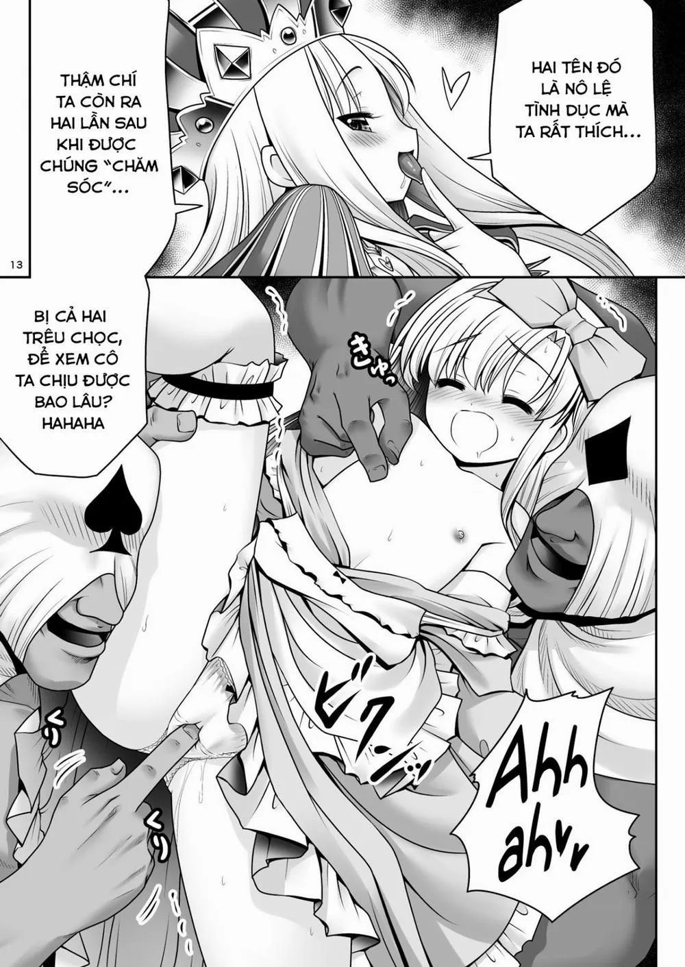 HentaiVN.net - Ảnh 12 - Heart no Joou to Alice Inkou Saiban ver 1.1 (Alice in Wonderland) - phần 2 - Chap 1