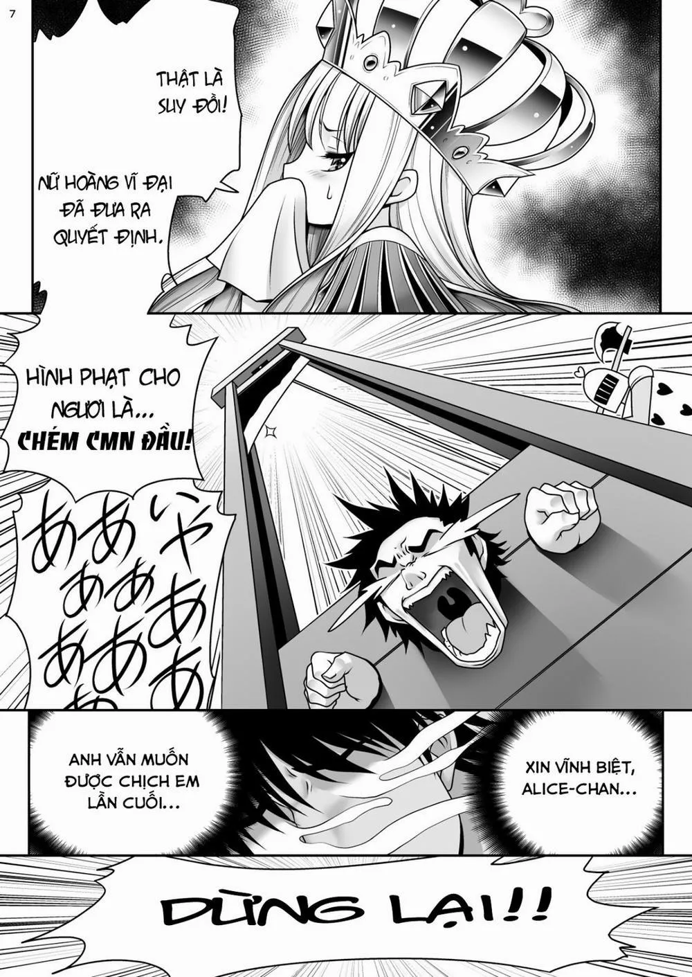HentaiVN.net - Ảnh 6 - Heart no Joou to Alice Inkou Saiban ver 1.1 (Alice in Wonderland) - phần 2 - Chap 1