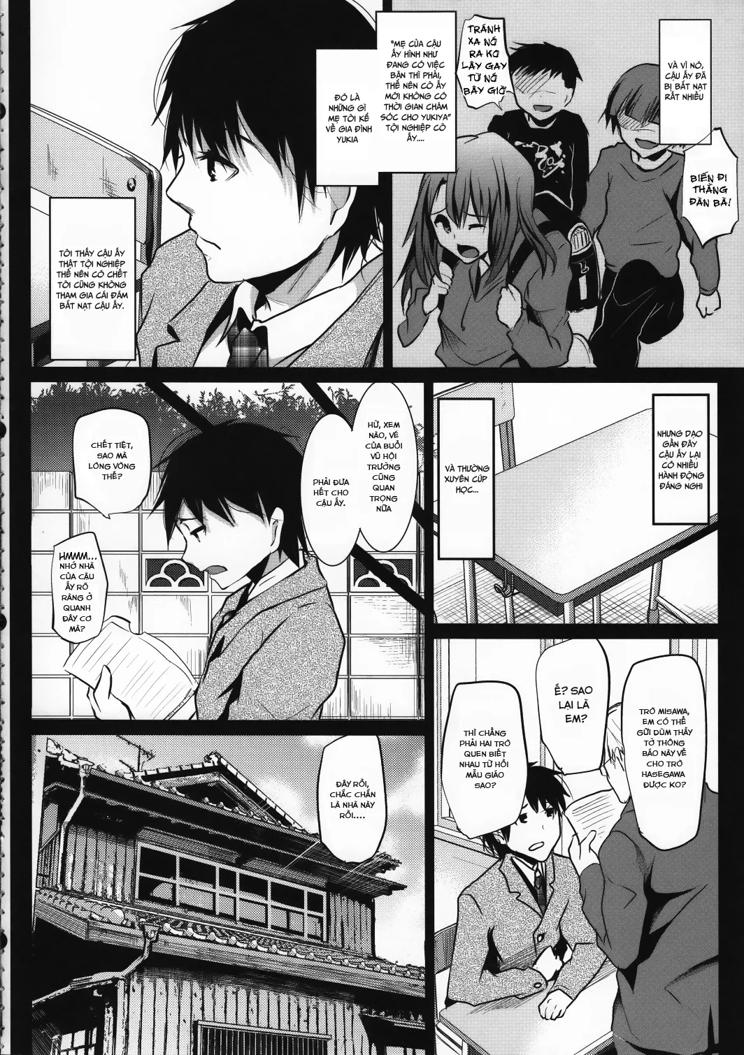 HentaiVN.net - Ảnh 3 - Doukyuusei no Ouchi no Jouji - Chap 1