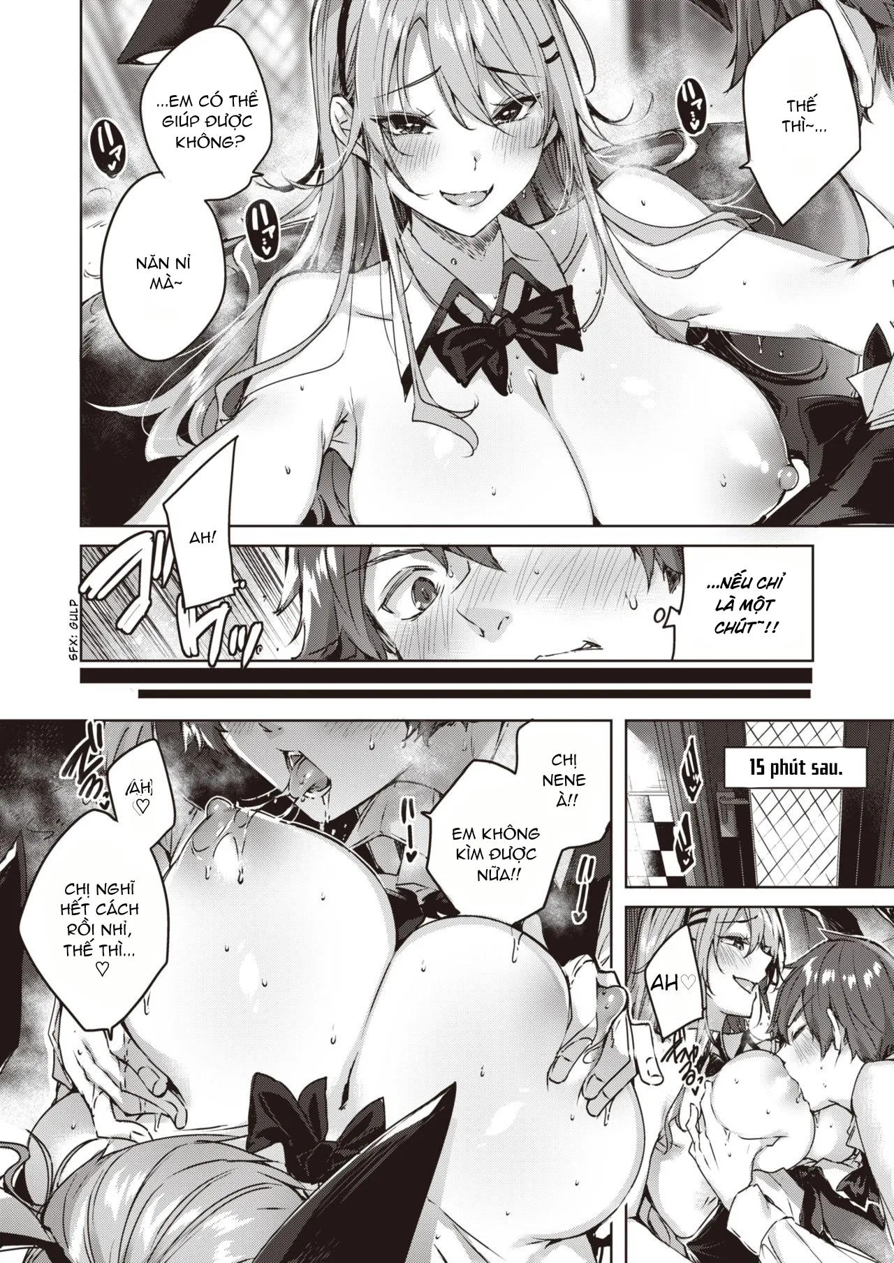 HentaiVN.net - Ảnh 5 - địt em gái mặc đồ tai thỏ [Queen bunny] - Chap 1