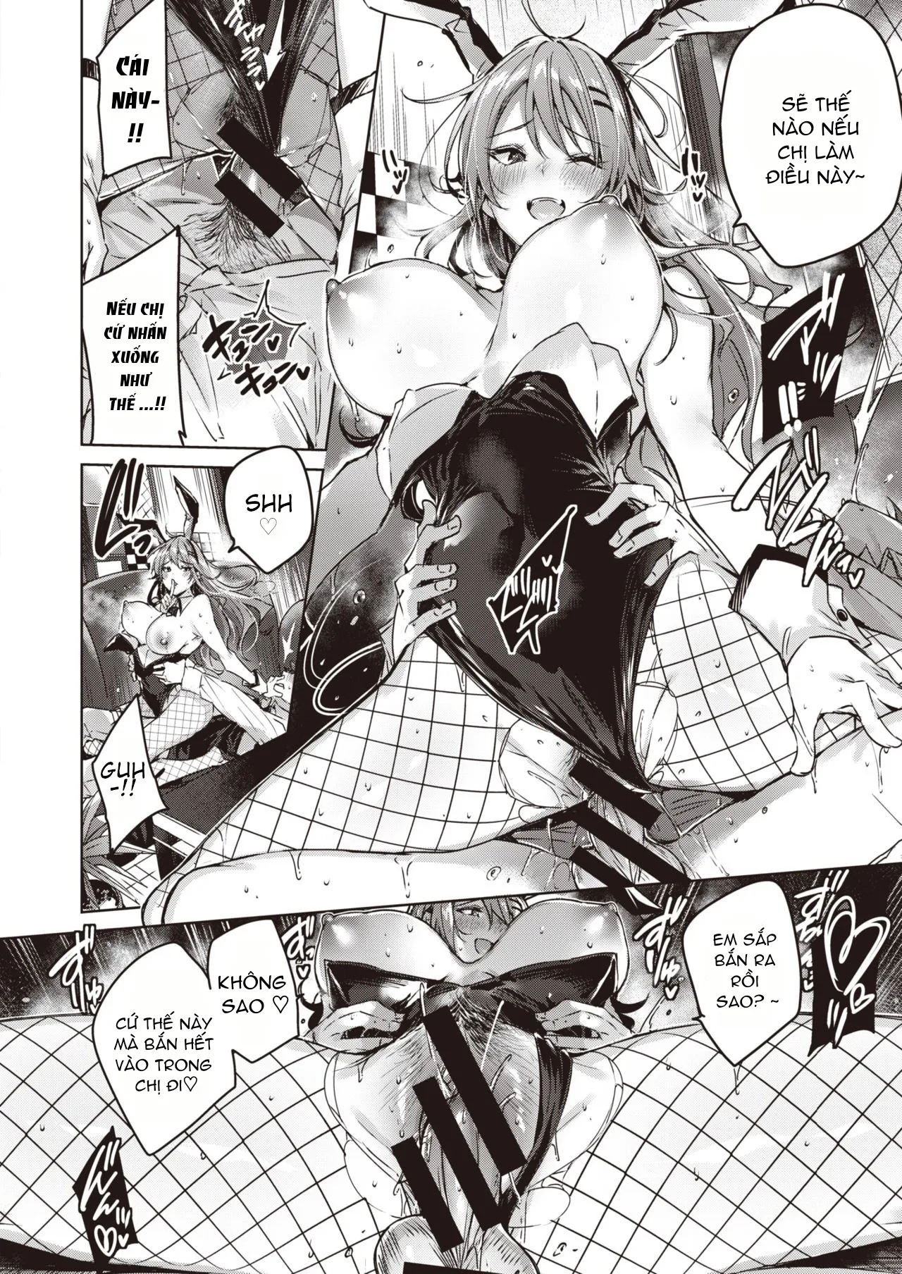 HentaiVN.net - Ảnh 7 - địt em gái mặc đồ tai thỏ [Queen bunny] - Chap 1