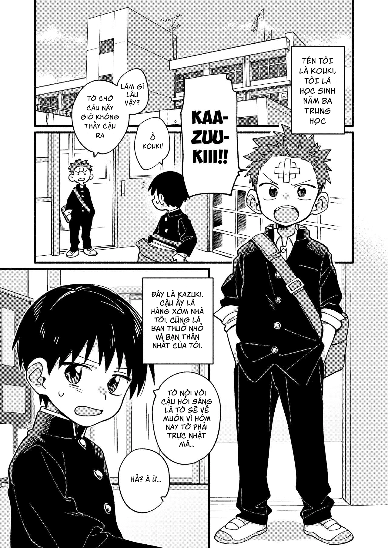 HentaiVN.net - Ảnh 3 - Ke ga Gaehen! - Chap 1