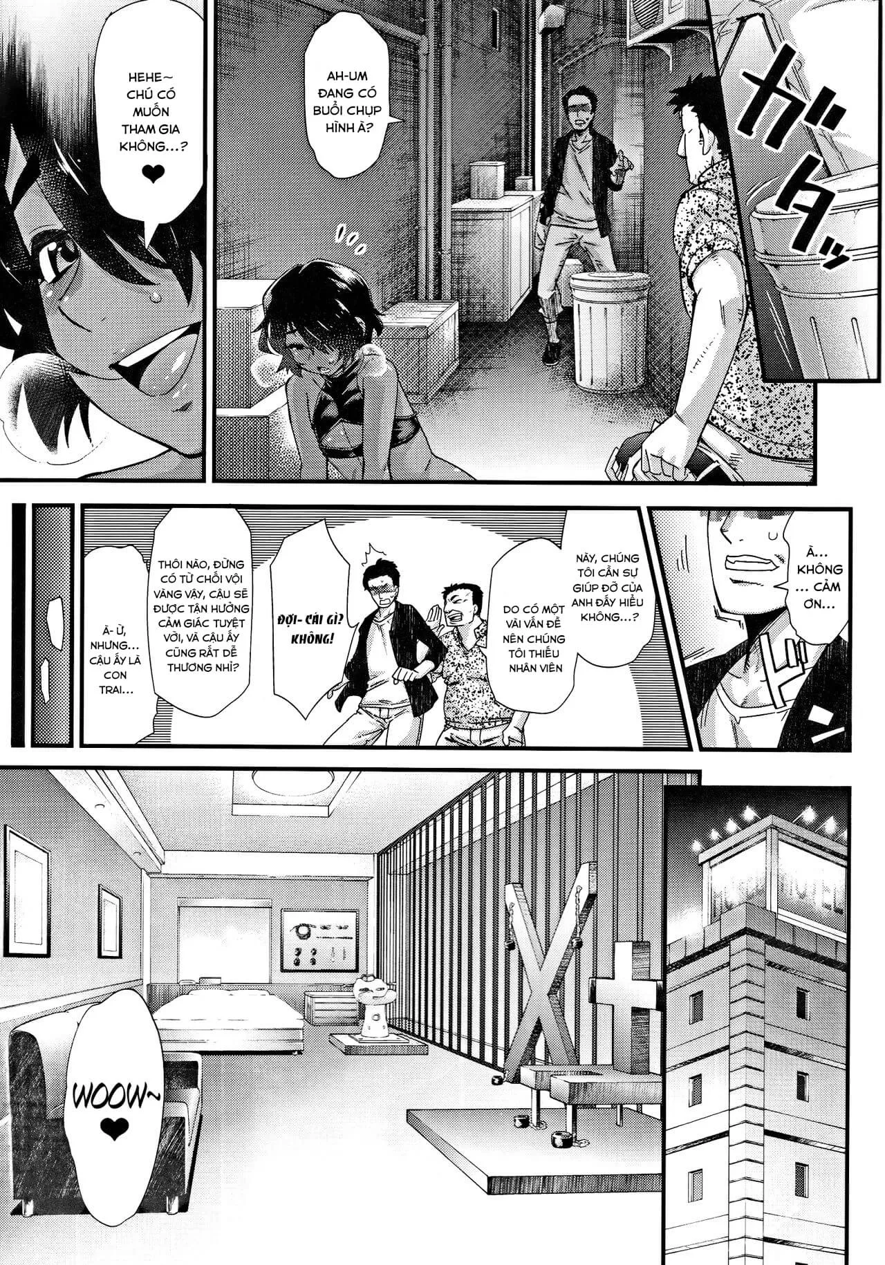 HentaiVN.net - Ảnh 8 - Rojiura Fucking Boy - Chap 1