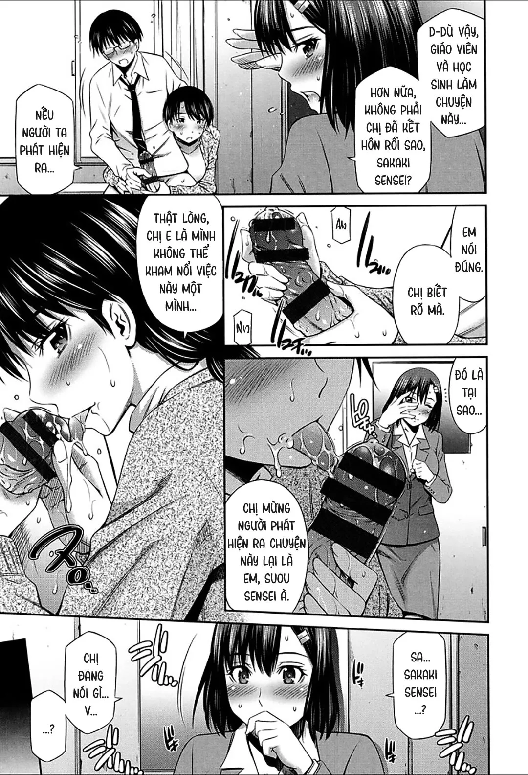HentaiVN.net - Ảnh 17 - Luật bất thành văn của nữ giáo viên trường này! [Onna Kyoushi no Fubunritsu; Female teacher's unwritten law] - Chap 1