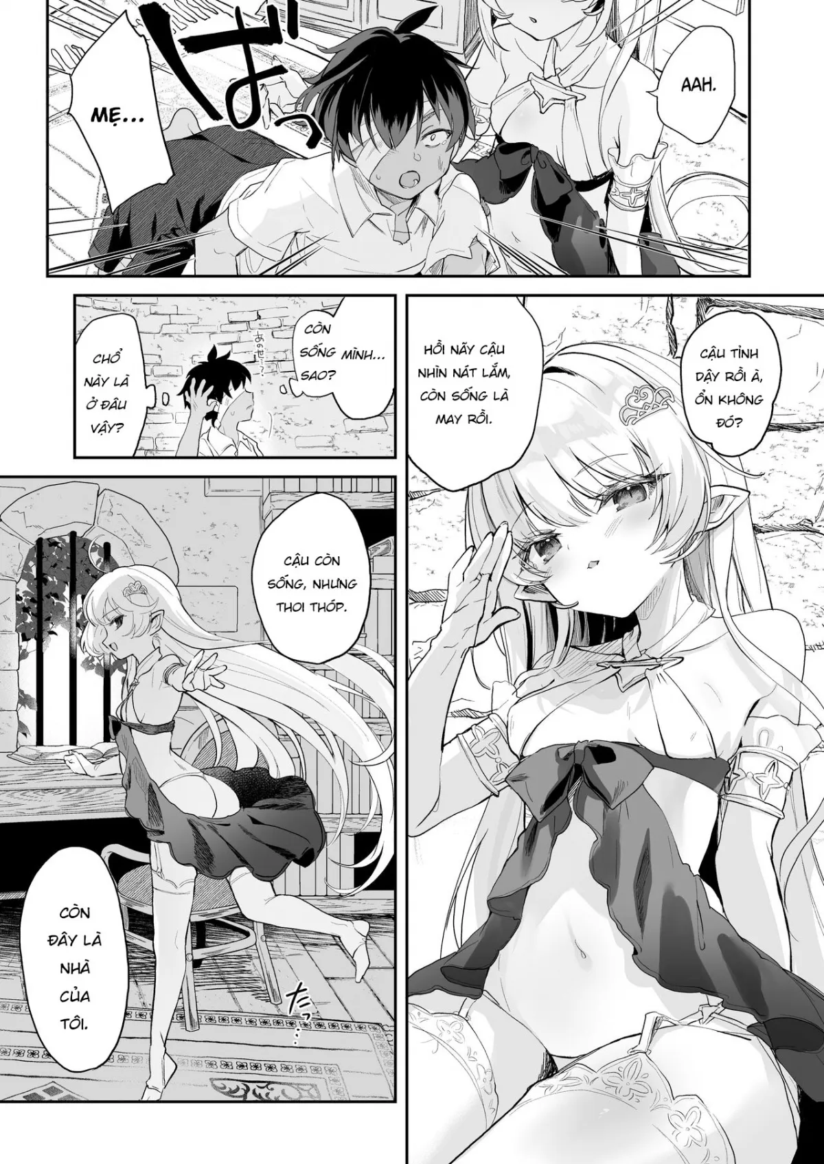 HentaiVN.net - Ảnh 11 - Kekki Yakou -Shinso no Hime wa Hatsujou Shiteiru! [KEKKI YAKOU ~The True Ancestor Vampire Princess is in HEAT!~] - Chap 1