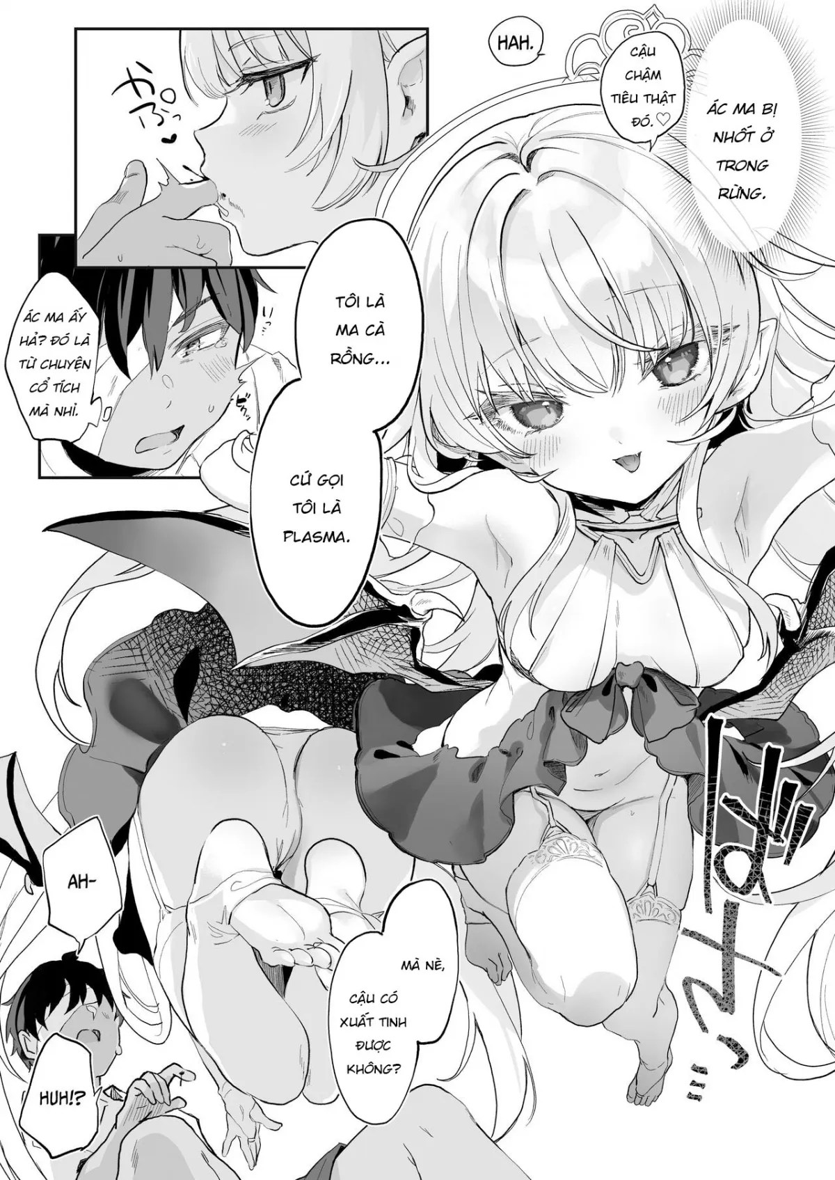 HentaiVN.net - Ảnh 15 - Kekki Yakou -Shinso no Hime wa Hatsujou Shiteiru! [KEKKI YAKOU ~The True Ancestor Vampire Princess is in HEAT!~] - Chap 1