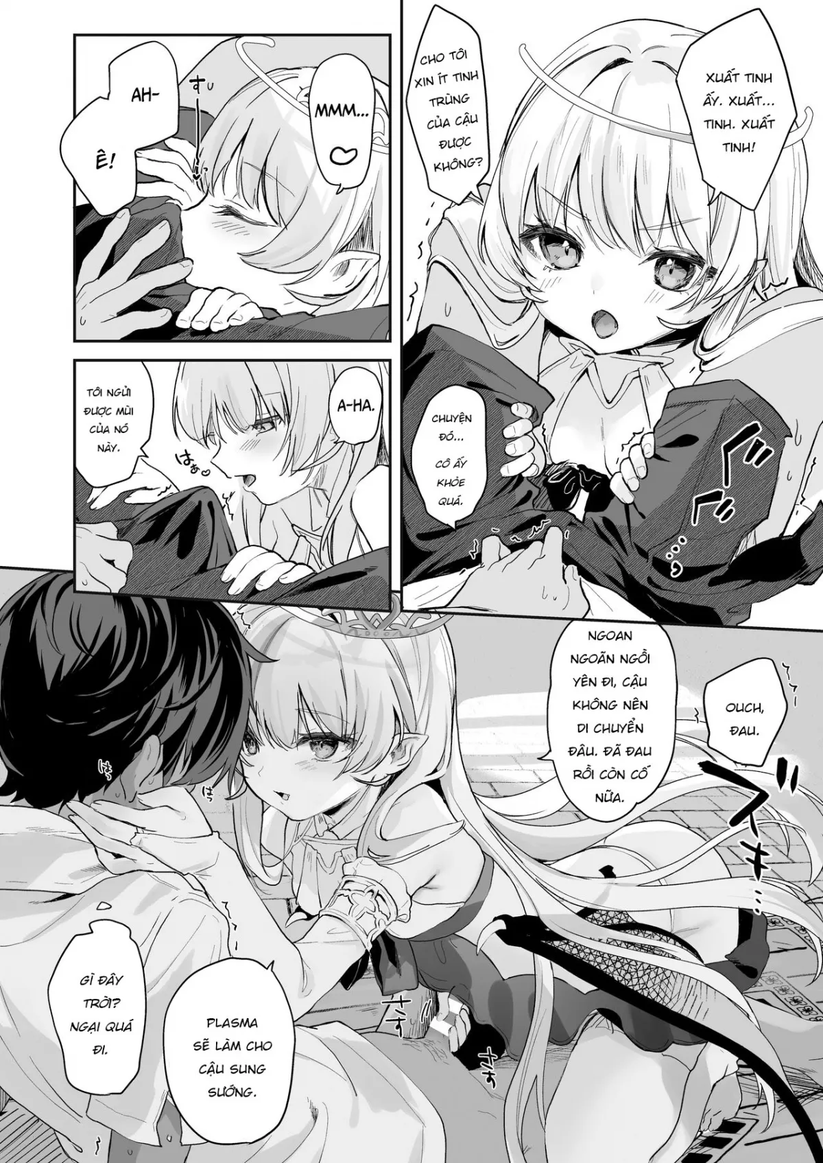 HentaiVN.net - Ảnh 16 - Kekki Yakou -Shinso no Hime wa Hatsujou Shiteiru! [KEKKI YAKOU ~The True Ancestor Vampire Princess is in HEAT!~] - Chap 1