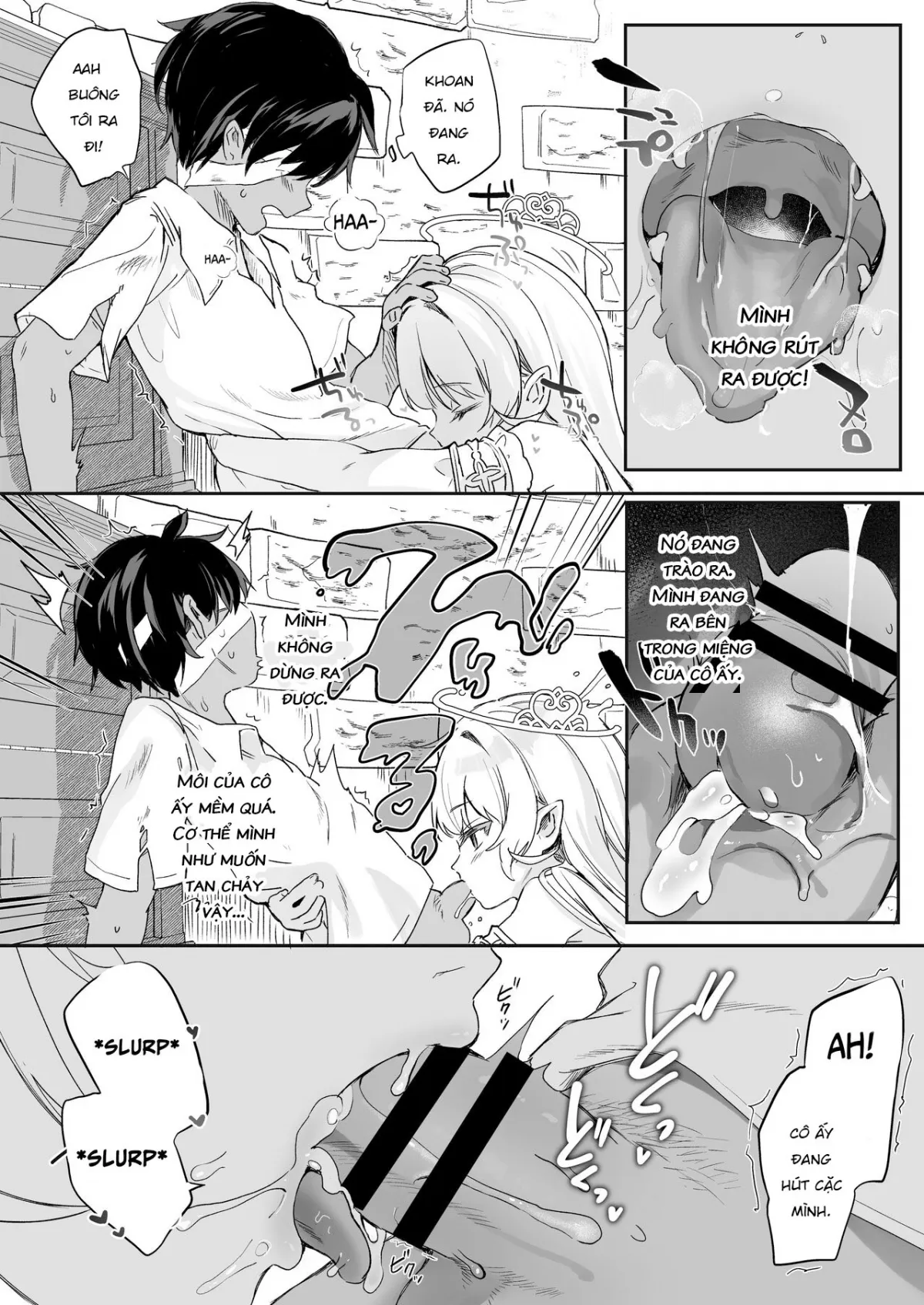 HentaiVN.net - Ảnh 18 - Kekki Yakou -Shinso no Hime wa Hatsujou Shiteiru! [KEKKI YAKOU ~The True Ancestor Vampire Princess is in HEAT!~] - Chap 1