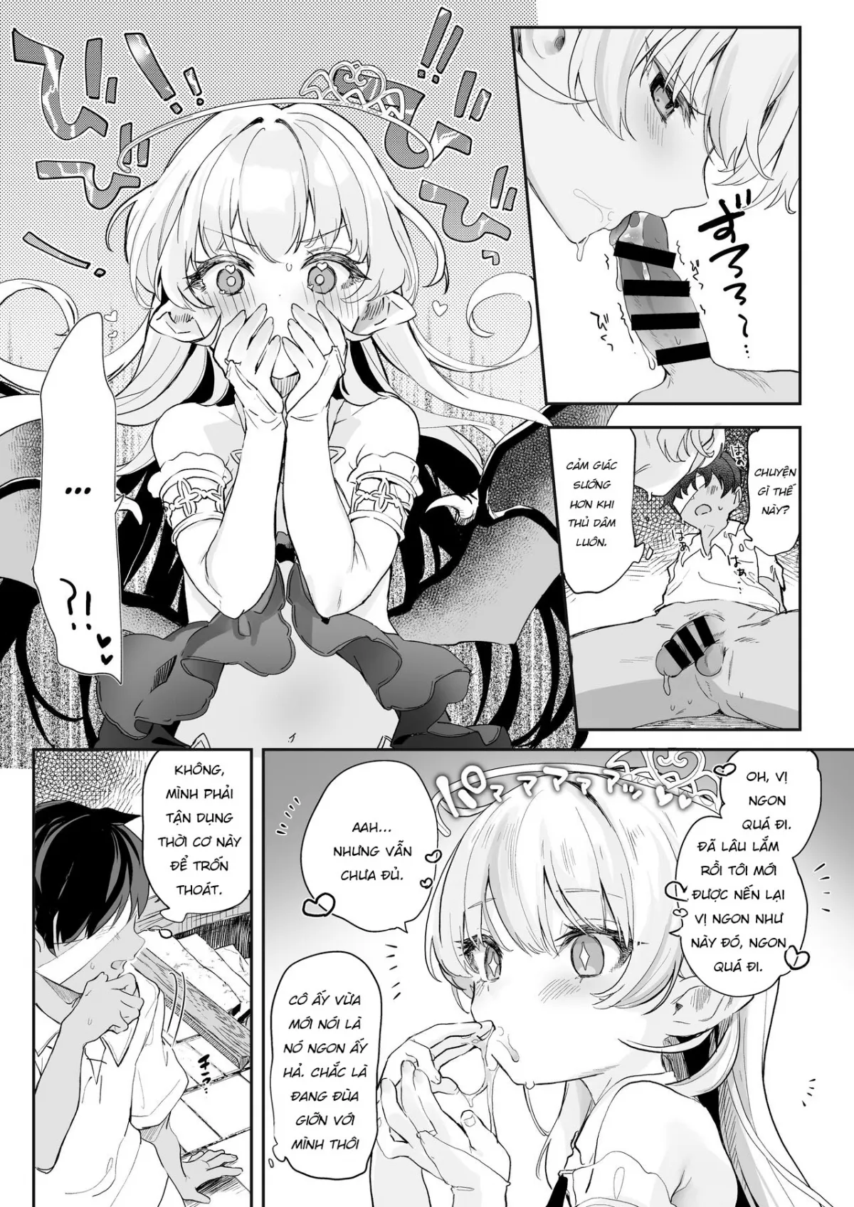HentaiVN.net - Ảnh 19 - Kekki Yakou -Shinso no Hime wa Hatsujou Shiteiru! [KEKKI YAKOU ~The True Ancestor Vampire Princess is in HEAT!~] - Chap 1