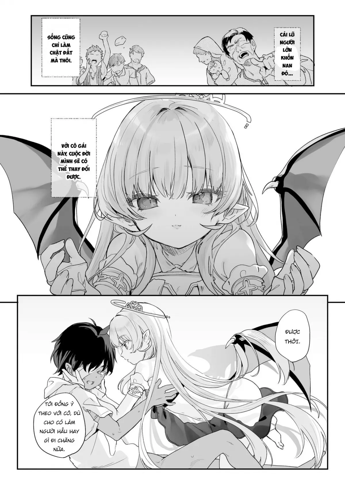 HentaiVN.net - Ảnh 24 - Kekki Yakou -Shinso no Hime wa Hatsujou Shiteiru! [KEKKI YAKOU ~The True Ancestor Vampire Princess is in HEAT!~] - Chap 1