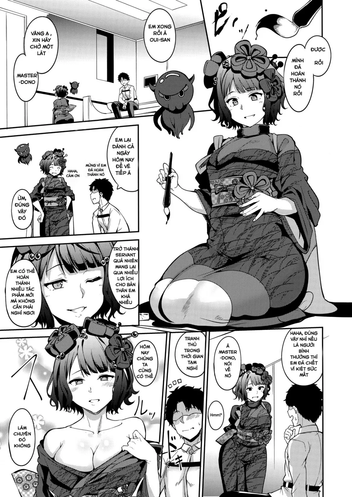 HentaiVN.net - Ảnh 4 - Kamieshi Nura Nura (Fate/Grand Order) - Chap 1
