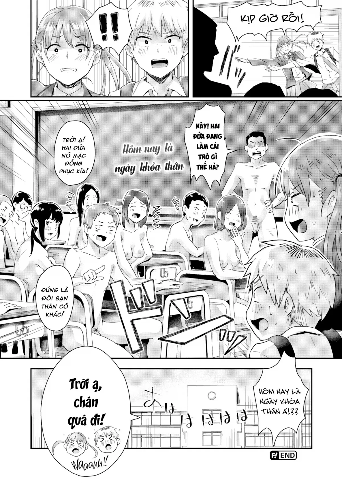 HentaiVN.net - Ảnh 31 - Ngày Trần Như Nhộng [Today’s Birthday Suit Day!?] - Chap 1