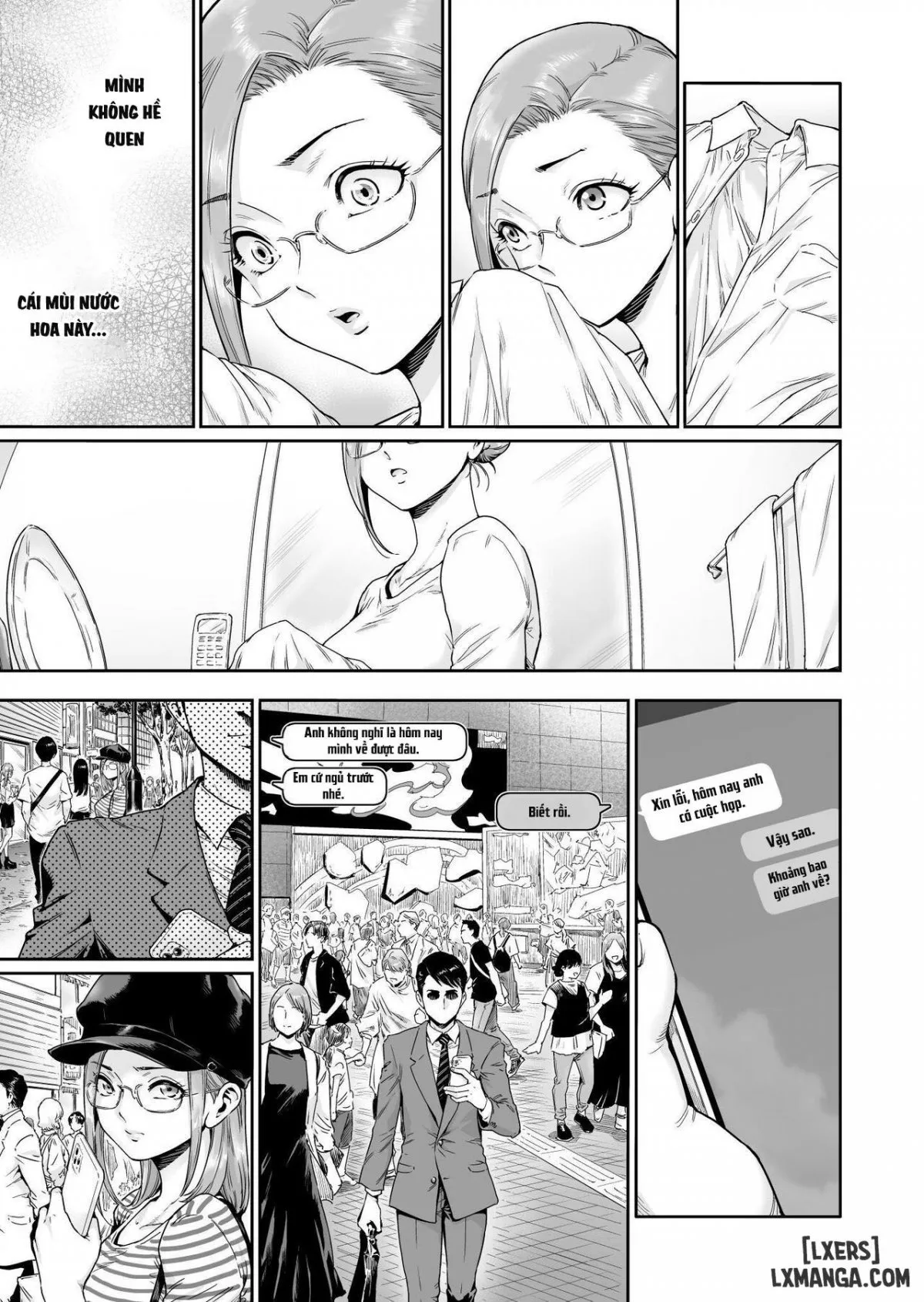 HentaiVN.net - Ảnh 22 - Cum As You Please ~Perverted Wife Awakening~ [Osuki ni Douzo ~Dosukebe Hitozuma Kakusei shimashita~] - Chap 1
