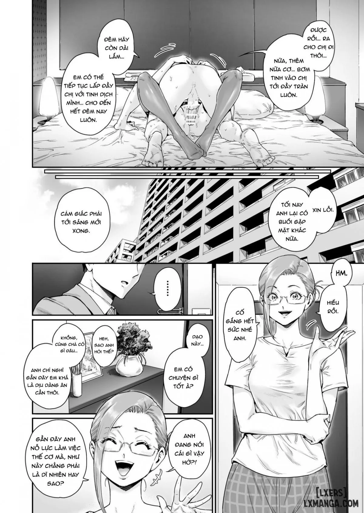 HentaiVN.net - Ảnh 33 - Cum As You Please ~Perverted Wife Awakening~ [Osuki ni Douzo ~Dosukebe Hitozuma Kakusei shimashita~] - Chap 1