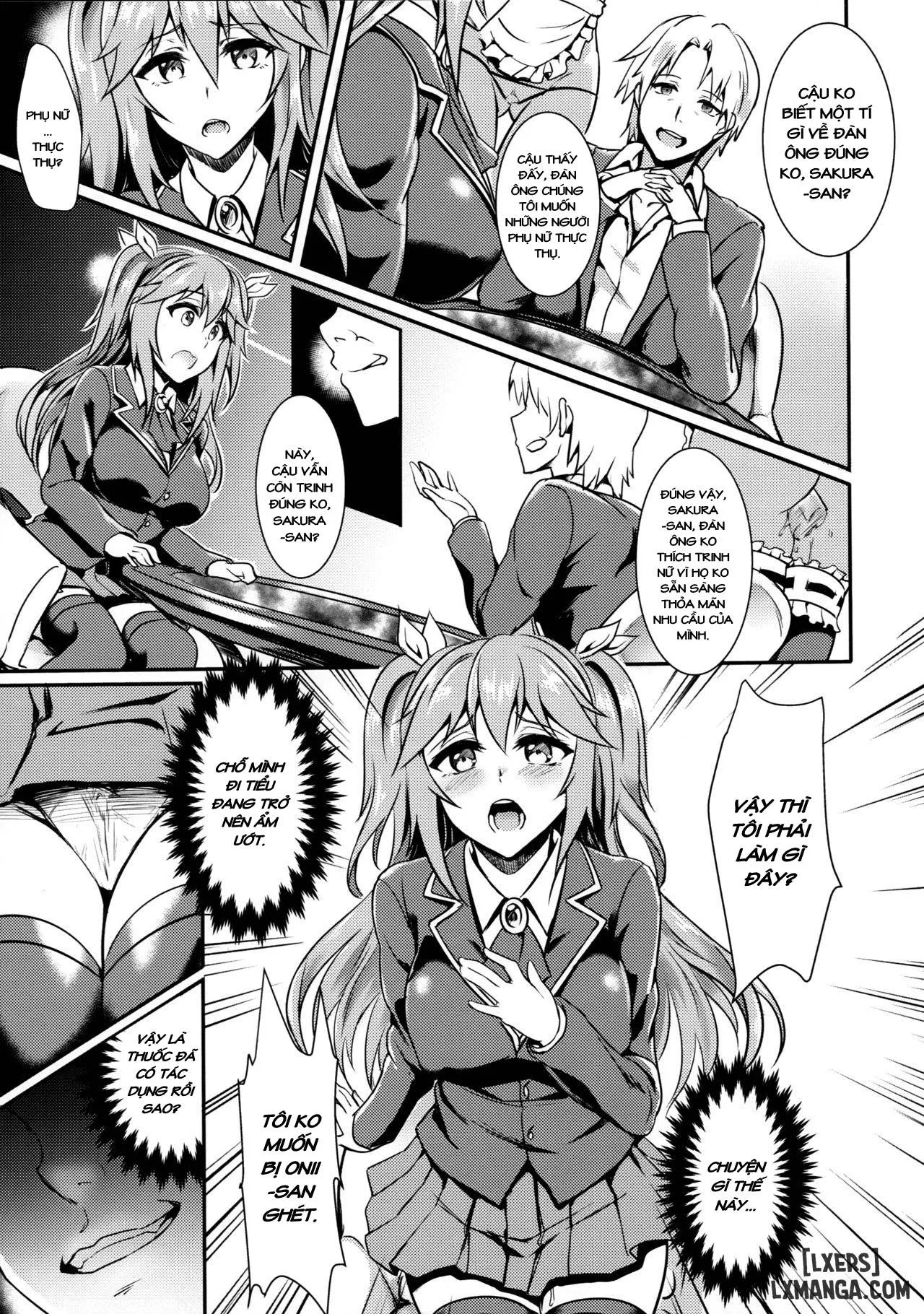 HentaiVN.net - Ảnh 6 - Sakura Falls - Chap 1