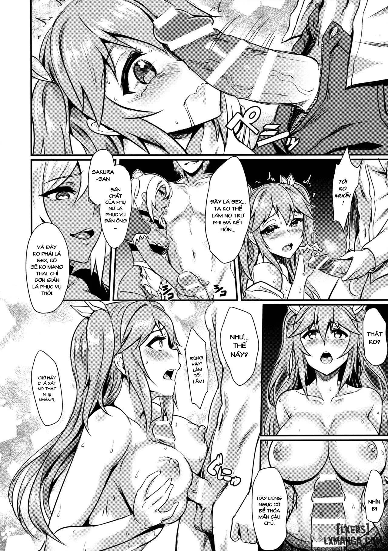 HentaiVN.net - Ảnh 9 - Sakura Falls - Chap 1