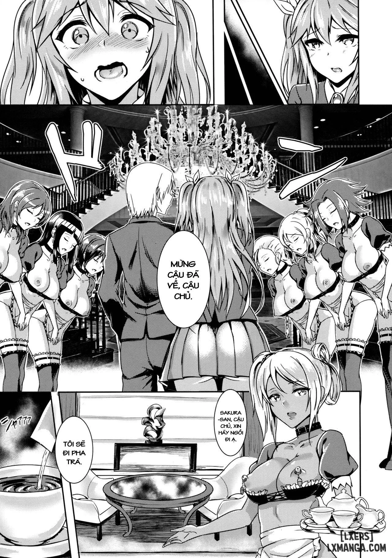 HentaiVN.net - Ảnh 5 - Sakura Falls - Chap 1