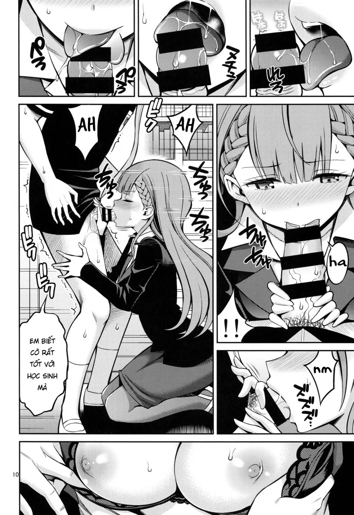 HentaiVN.net - Ảnh 9 - Sensei wa Gaman ga Dekinai (Bokutachi wa Benkyou ga Dekinai) - Chap 1