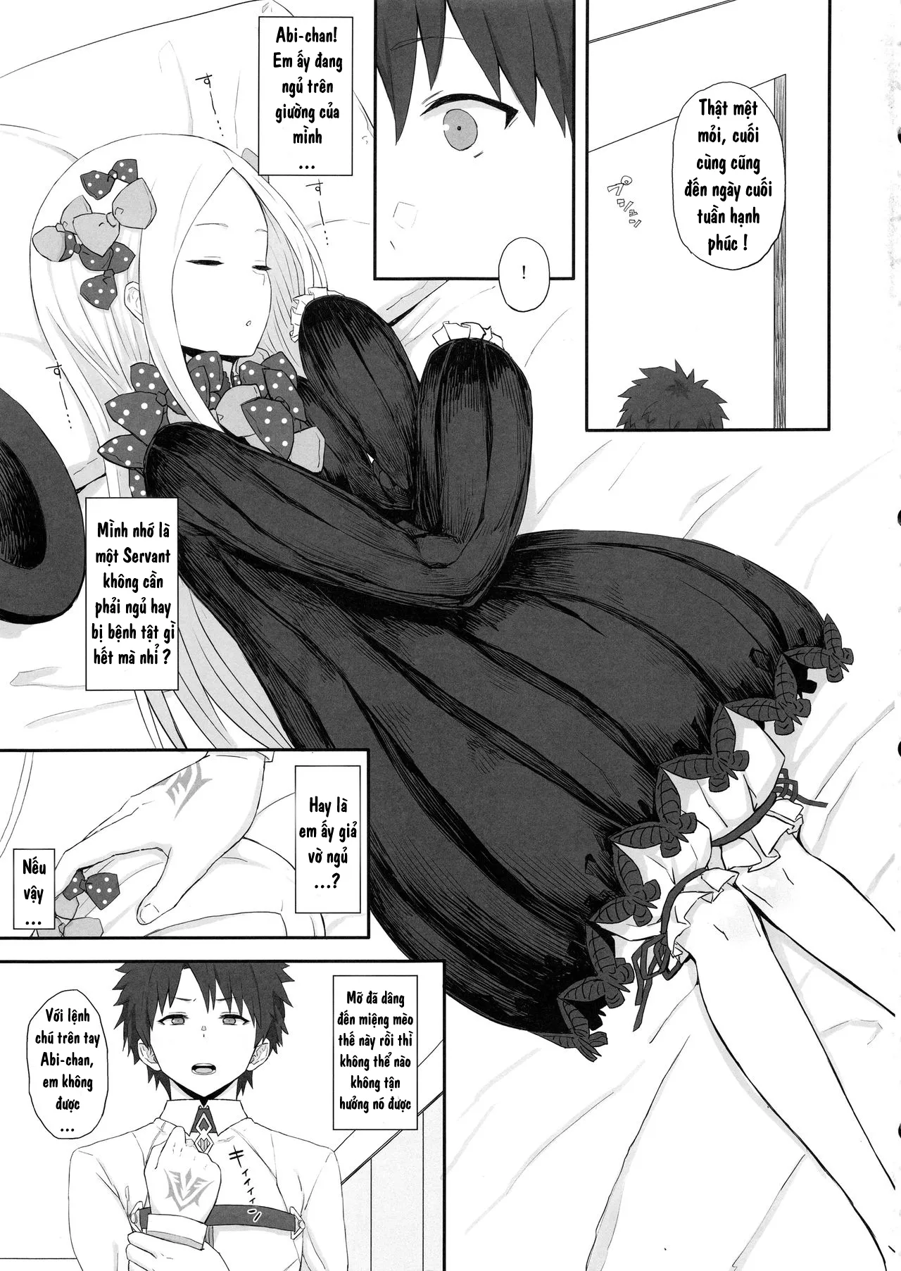 HentaiVN.net - Ảnh 3 - Foreigner ga Neteru Aida ni Sukikatte Suru Kuzu Master (FateGrand Order) - Chap 1