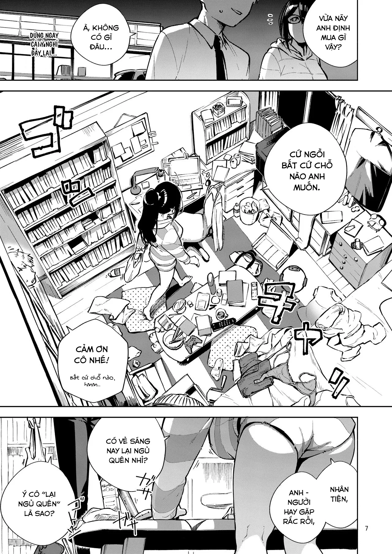 HentaiVN.net - Ảnh 6 - Tonari no Ayane-san [Ayane-san From Next-Door] - Chap 1