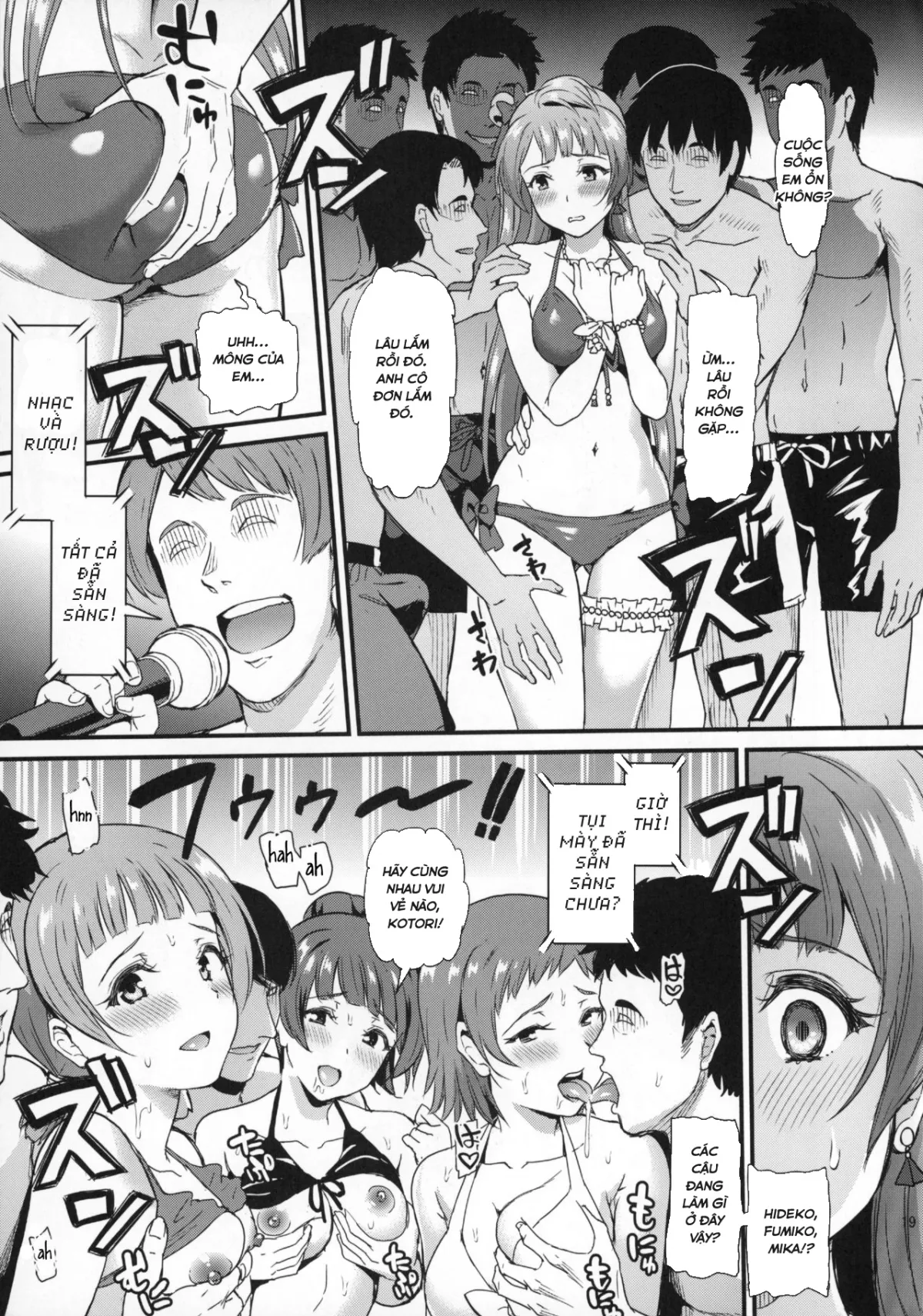 HentaiVN.net - Ảnh 20 - Joshidaisei Minami Kotori no YariCir Jikenbo Case.2 (Love Live!) [College Girl Kotori Minami's Hookup Circle Files Case.2] - Chap 1