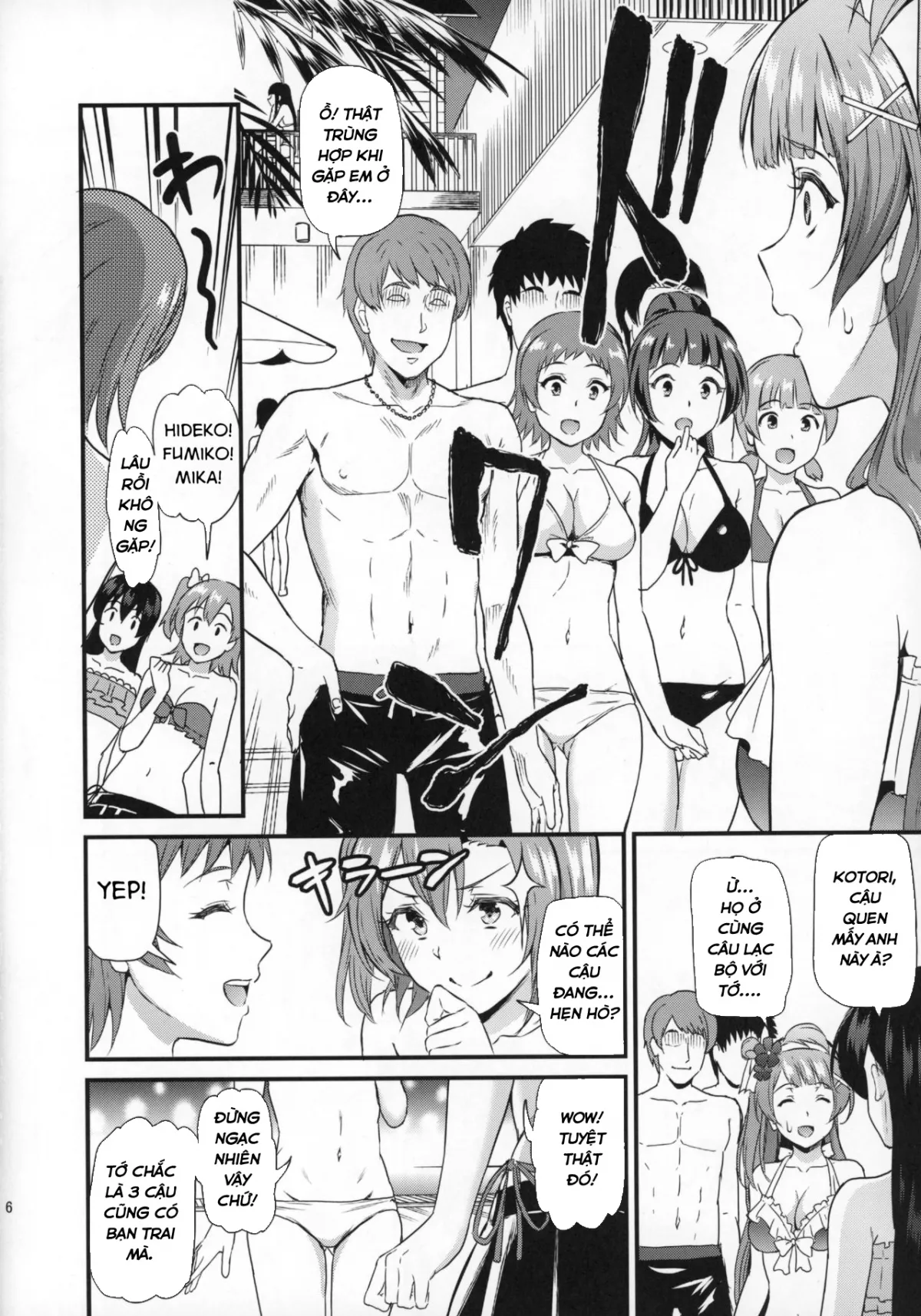 HentaiVN.net - Ảnh 7 - Joshidaisei Minami Kotori no YariCir Jikenbo Case.2 (Love Live!) [College Girl Kotori Minami's Hookup Circle Files Case.2] - Chap 1