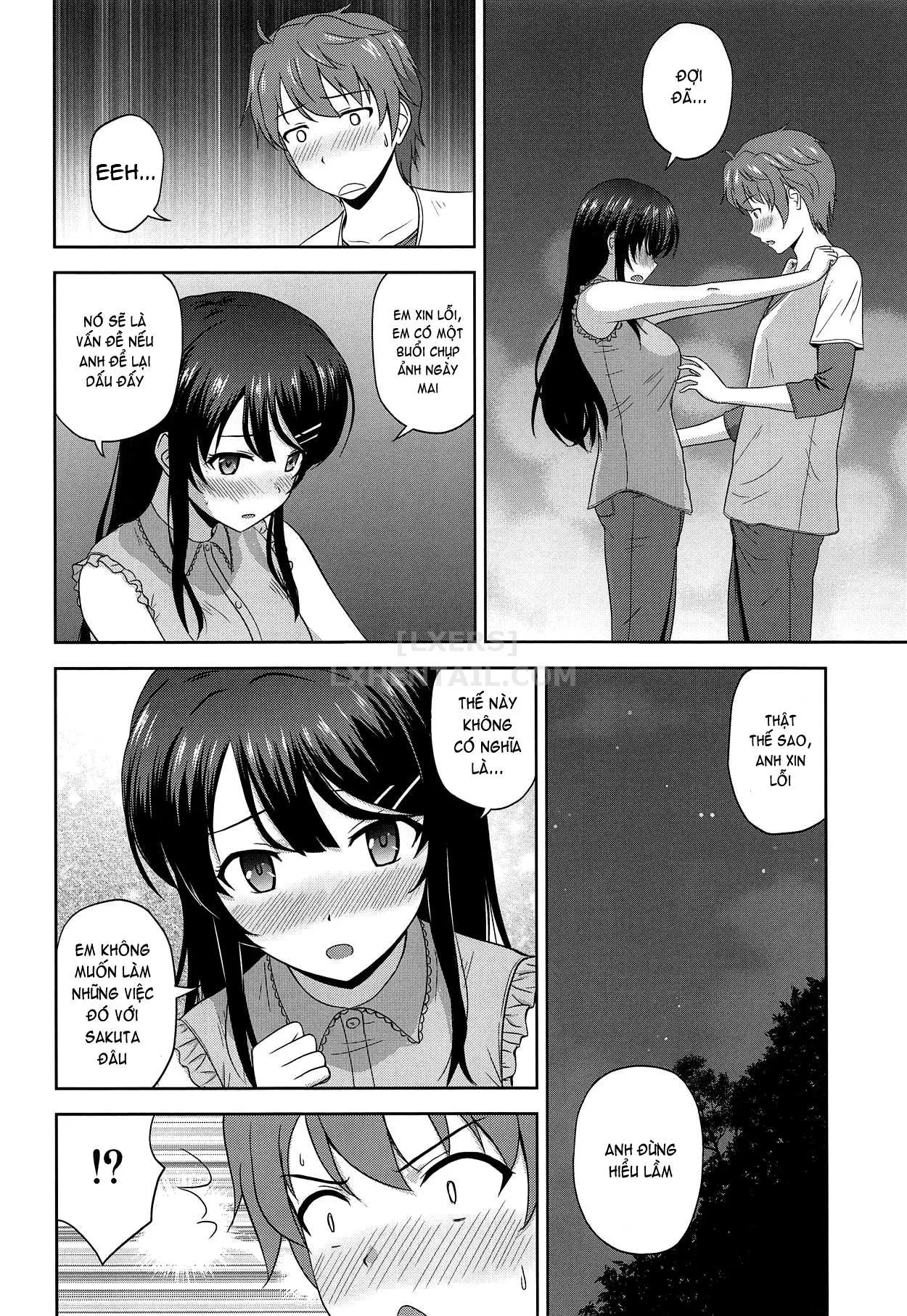 HentaiVN.net - Ảnh 3 - Thương Em! (Đú trend xíu) [Seishun Buta Yarou Series Fanbook; Seishun Black Time Killer; Seishun Blonde Tangram] - Chap 1