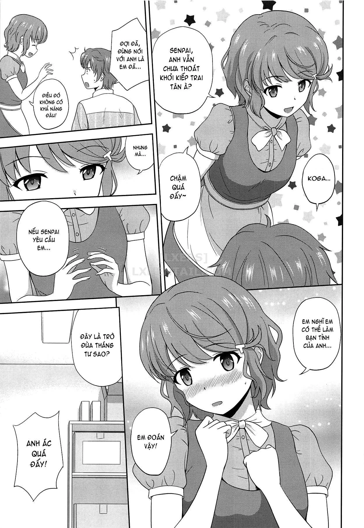 HentaiVN.net - Ảnh 5 - Thương Em! (Đú trend xíu) [Seishun Buta Yarou Series Fanbook; Seishun Black Time Killer; Seishun Blonde Tangram] - Chap 1