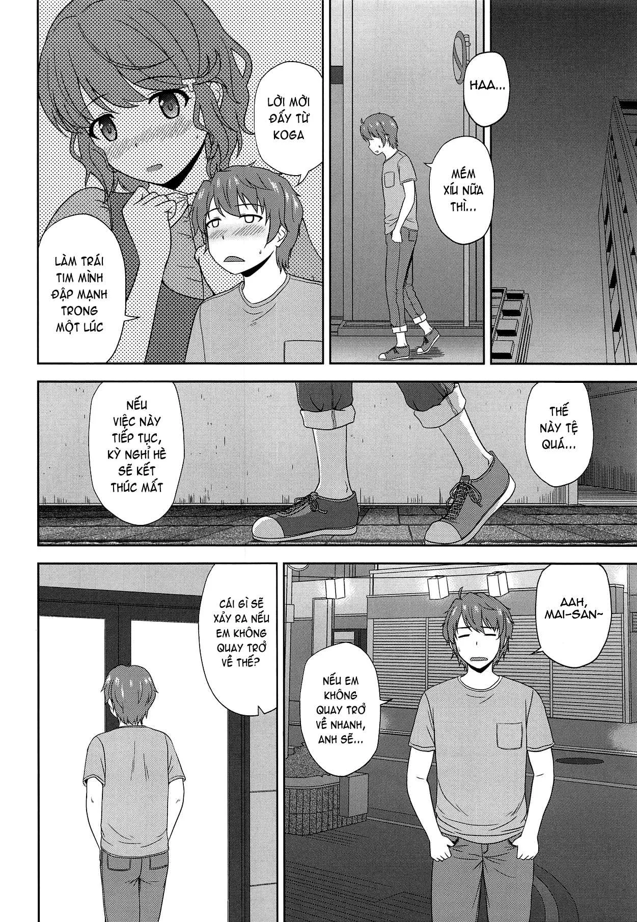 HentaiVN.net - Ảnh 6 - Thương Em! (Đú trend xíu) [Seishun Buta Yarou Series Fanbook; Seishun Black Time Killer; Seishun Blonde Tangram] - Chap 1