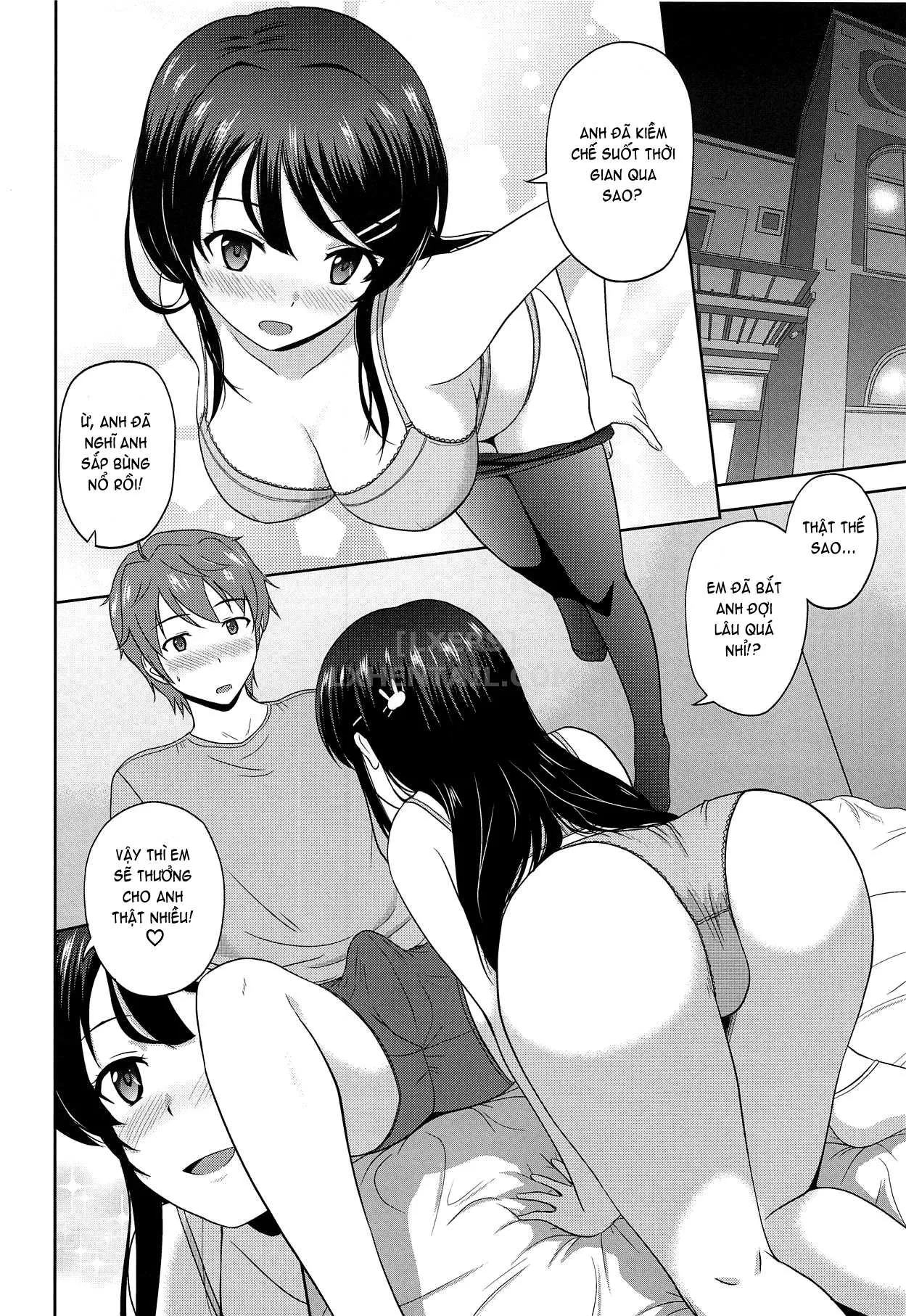 HentaiVN.net - Ảnh 8 - Thương Em! (Đú trend xíu) [Seishun Buta Yarou Series Fanbook; Seishun Black Time Killer; Seishun Blonde Tangram] - Chap 1