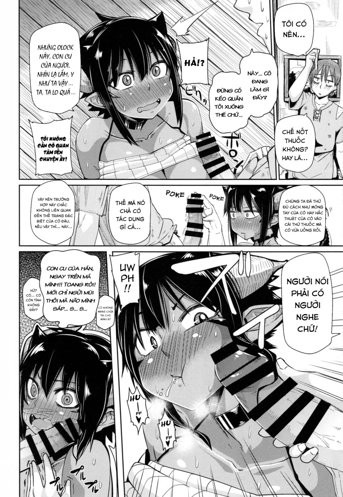 HentaiVN.net - Ảnh 12 - Different World Girl - Chap 1