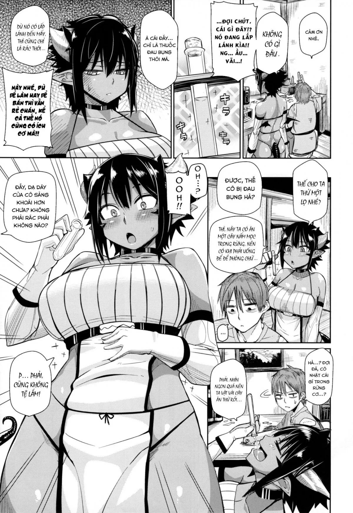 HentaiVN.net - Ảnh 7 - Different World Girl - Chap 1