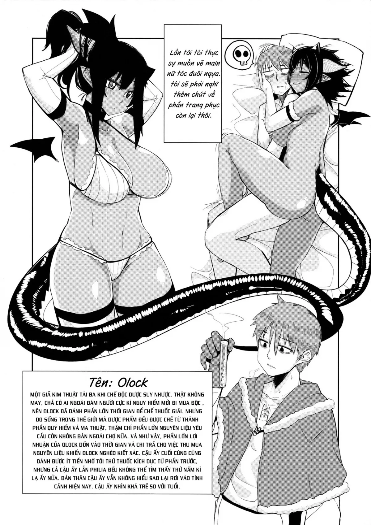 HentaiVN.net - Ảnh 12 - Different World Girl - Chap 2