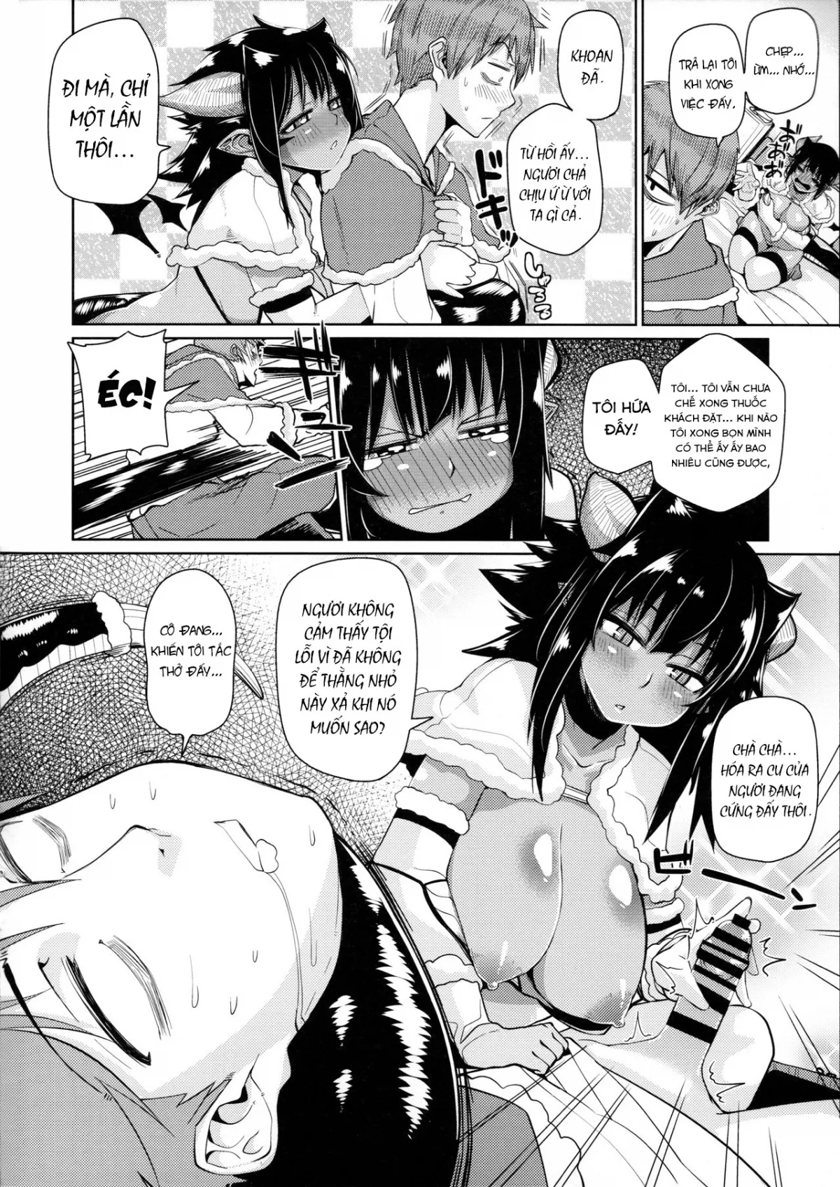 HentaiVN.net - Ảnh 6 - Different World Girl - Chap 2