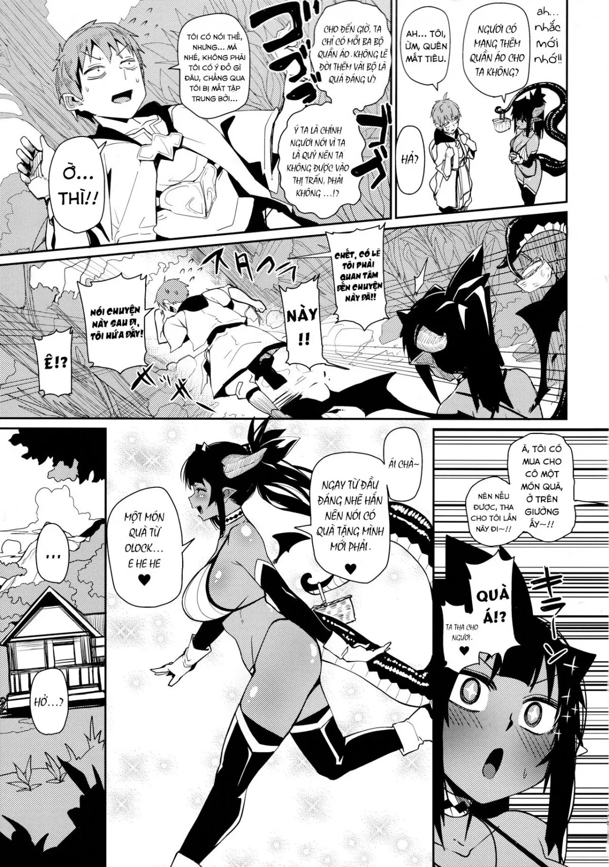 HentaiVN.net - Ảnh 5 - Different World Girl - Chap 3