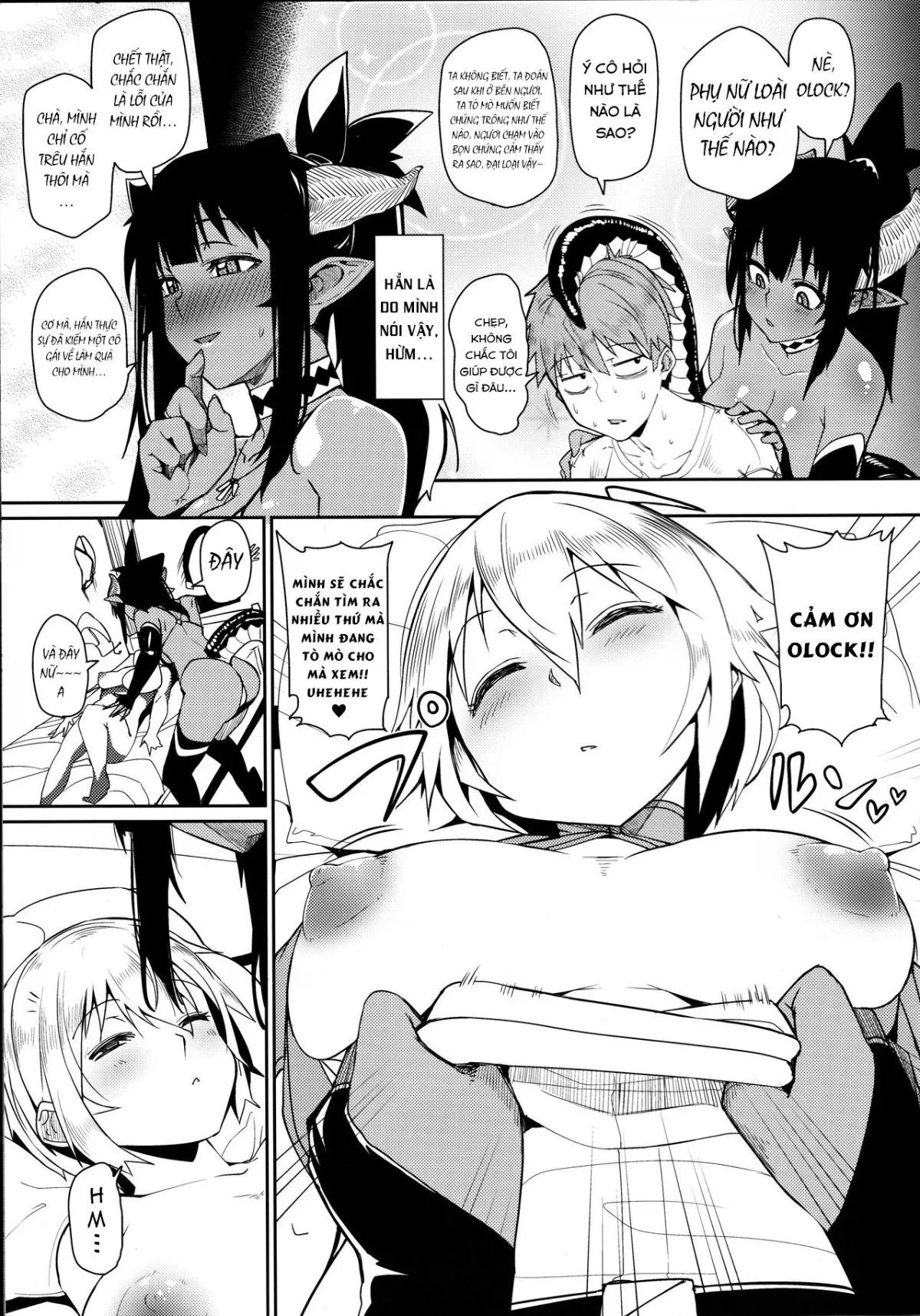 HentaiVN.net - Ảnh 7 - Different World Girl - Chap 3