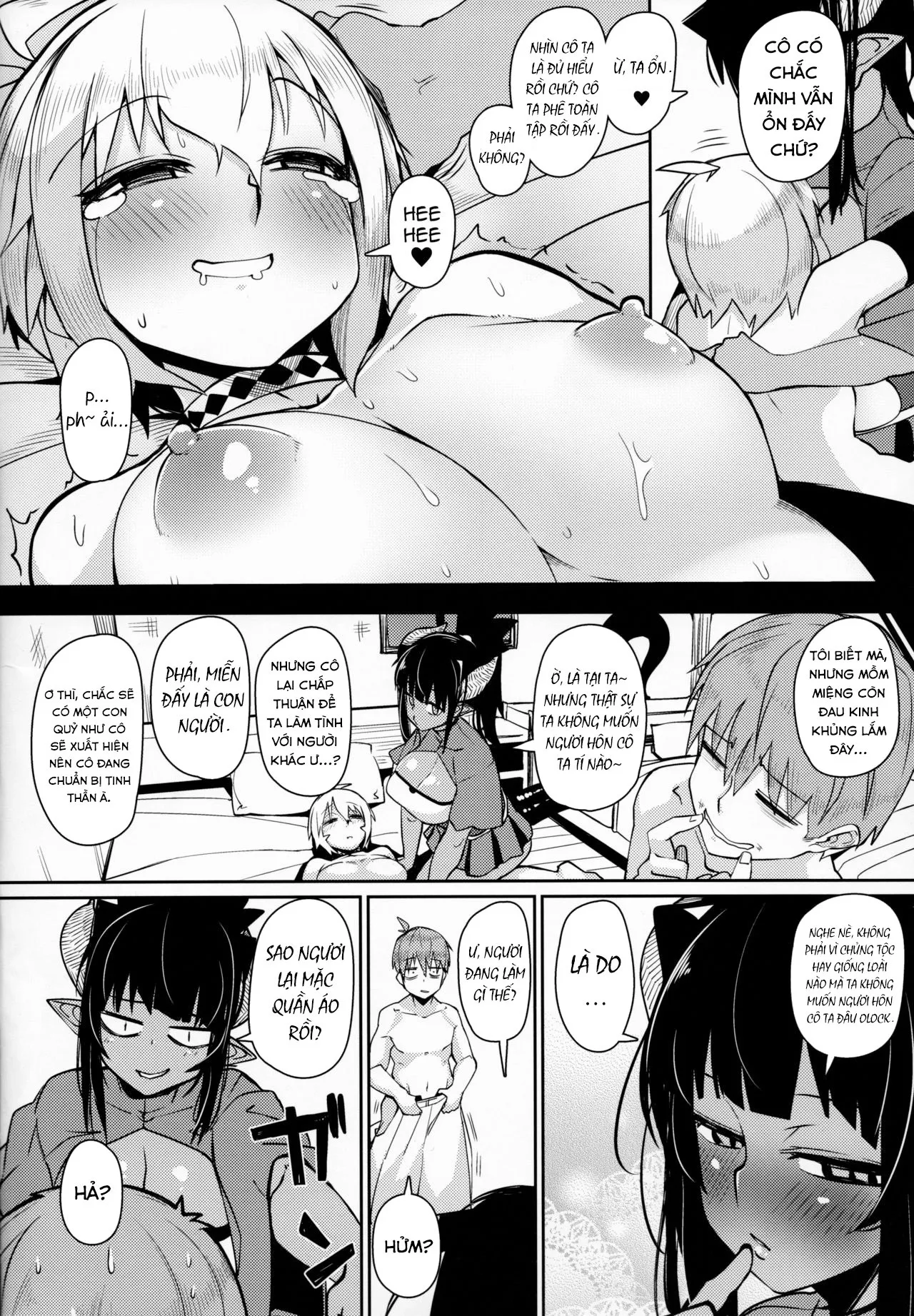 HentaiVN.net - Ảnh 15 - Different World Girl - Chap 4