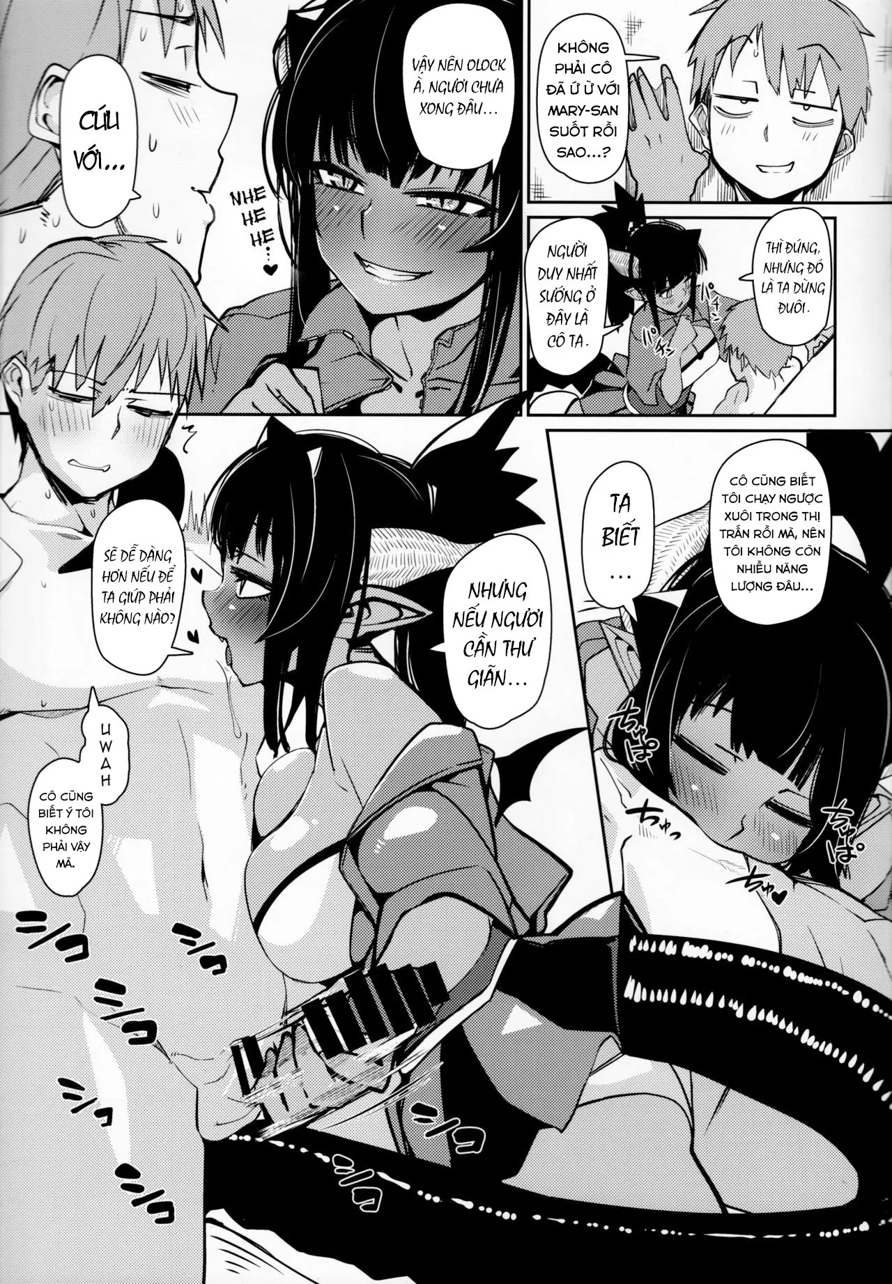 HentaiVN.net - Ảnh 16 - Different World Girl - Chap 4