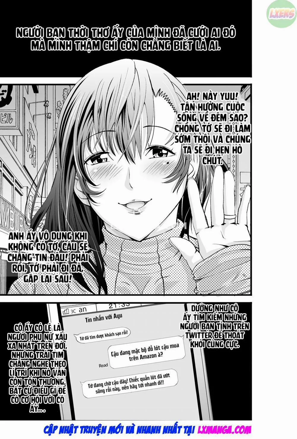 HentaiVN.net - Ảnh 3 - Osananetori ~Suki datta Osananajimi Hitozuma o Netotta Kekka~ - Chap 1