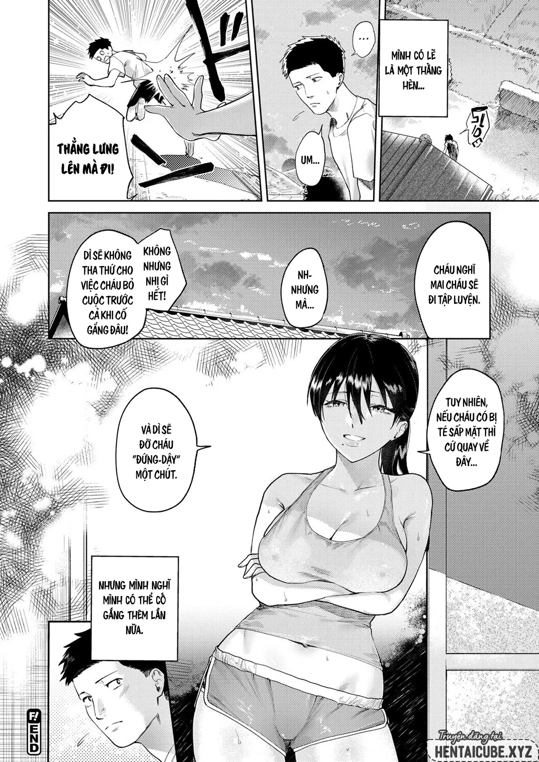 HentaiVN.net - Ảnh 13 - Ngày hè cùng dì - Chap 1