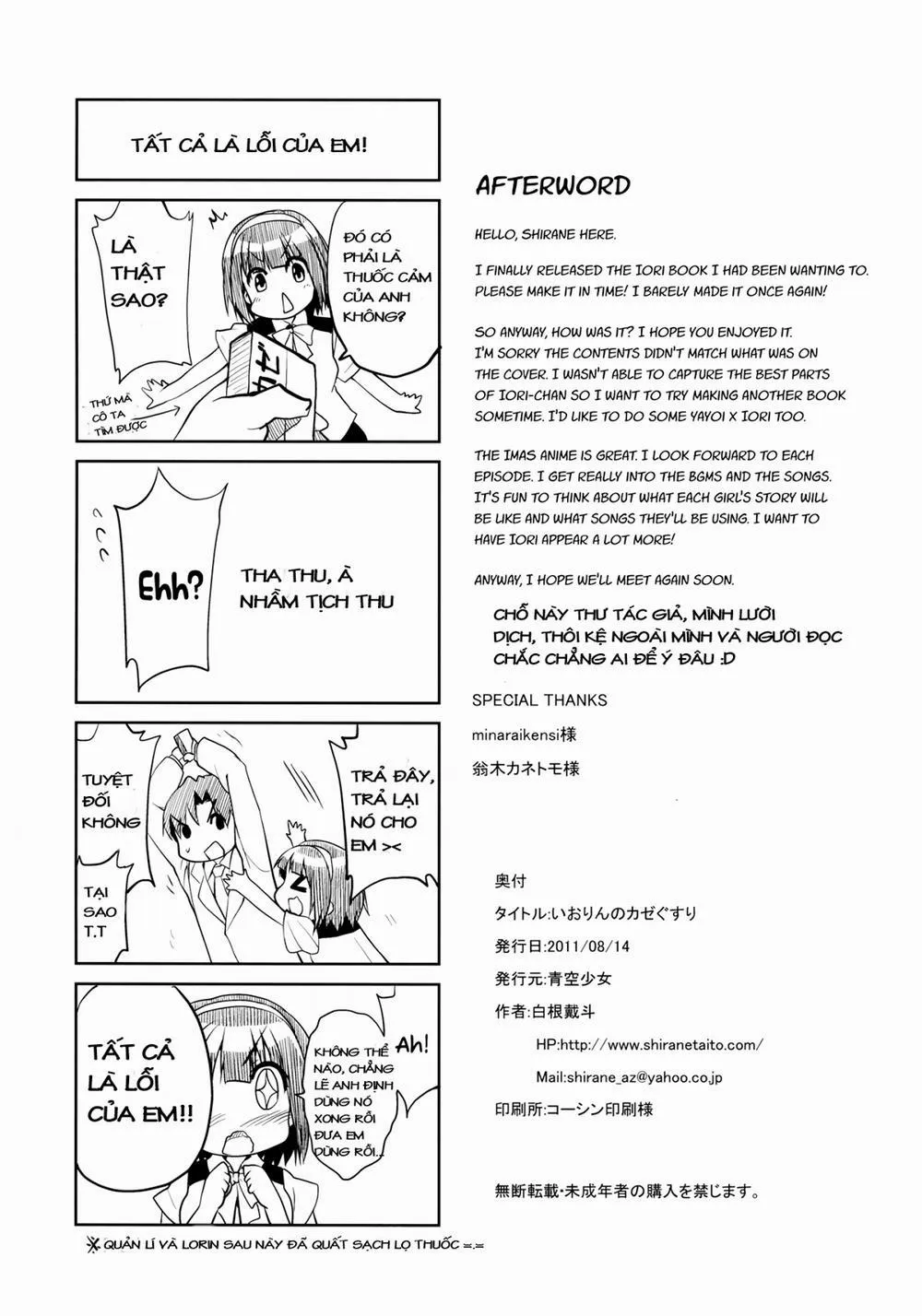 HentaiVN.net - Ảnh 25 - Pleading Lorin (The Idolmaster) - Chap 1